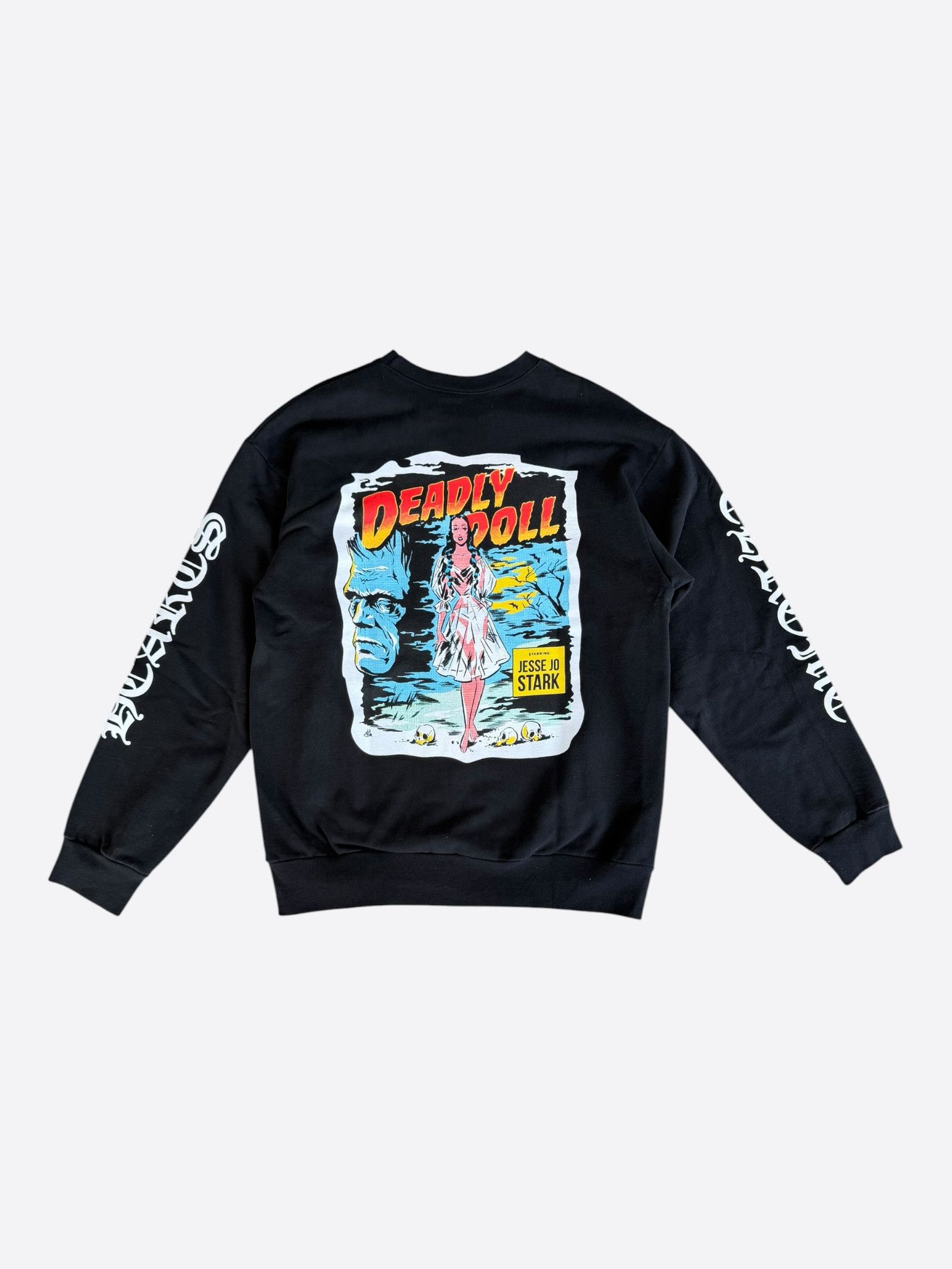 Chrome Hearts Chrome Hearts Black & White Deadly Doll Sweater Size US L / EU 52-54 / 3 - 2 Thumbnail