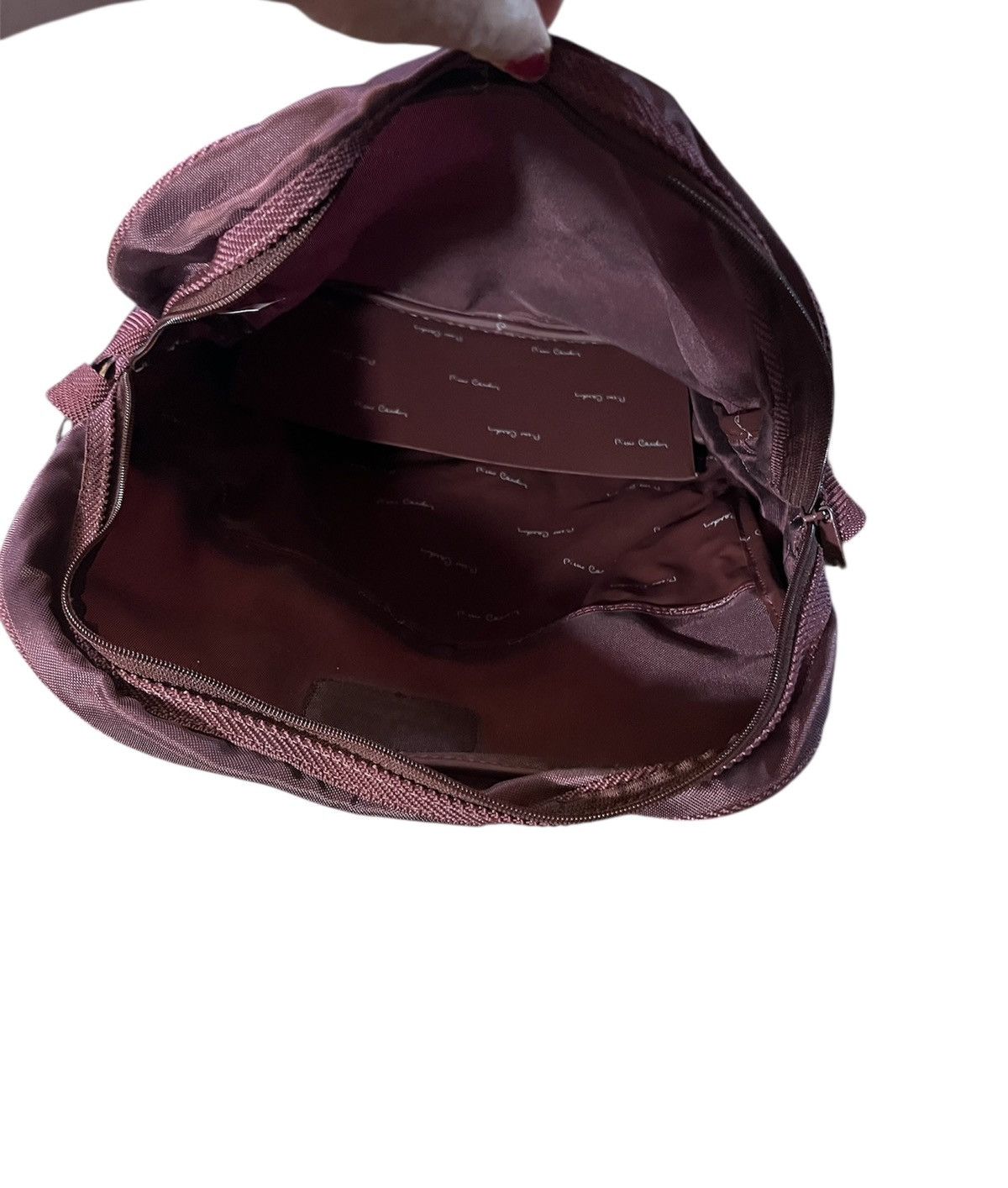 Pierre Cardin Vintage Pierre Cardin Nylon Backpack Bookbag Carryon Bag Size ONE SIZE - 7 Thumbnail