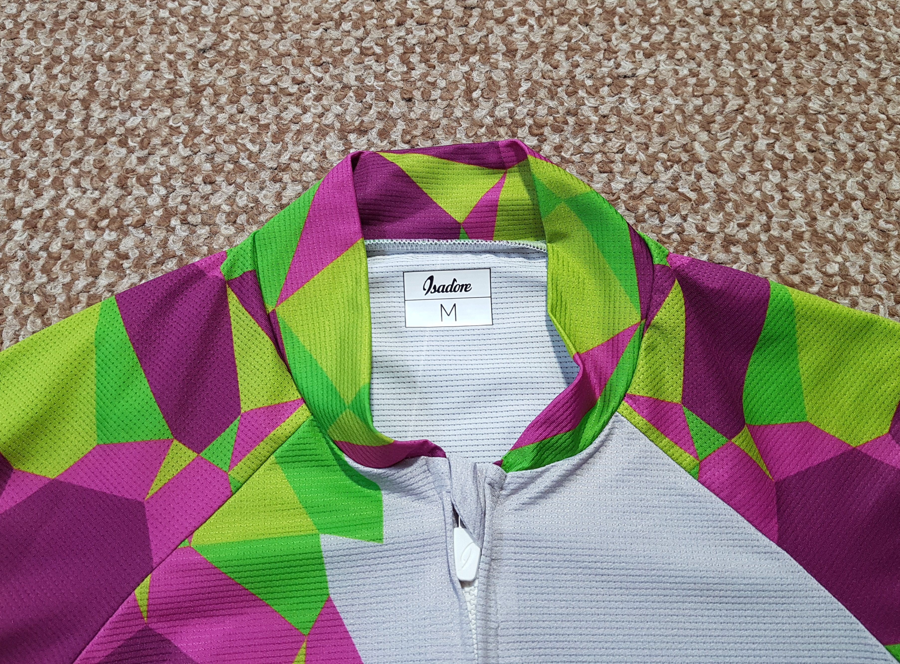 Other Isadore Men's Full Zip Cycling Jersey sz M Size US M / EU 48-50 / 2 - 8 Thumbnail