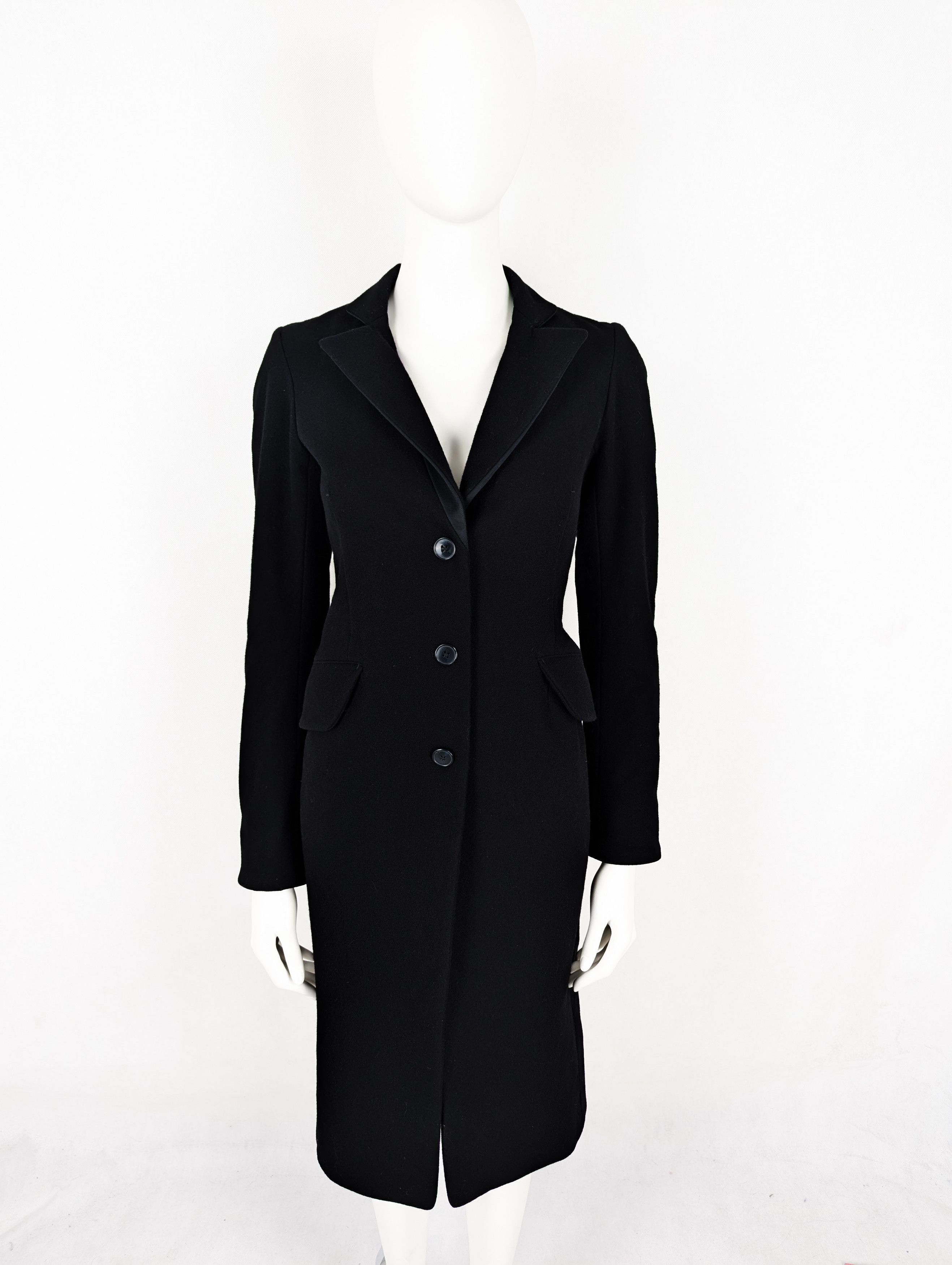 Jil Sander Jil Sander black wool coat Size XS / US 0-2 / IT 36-38 - 3 Thumbnail