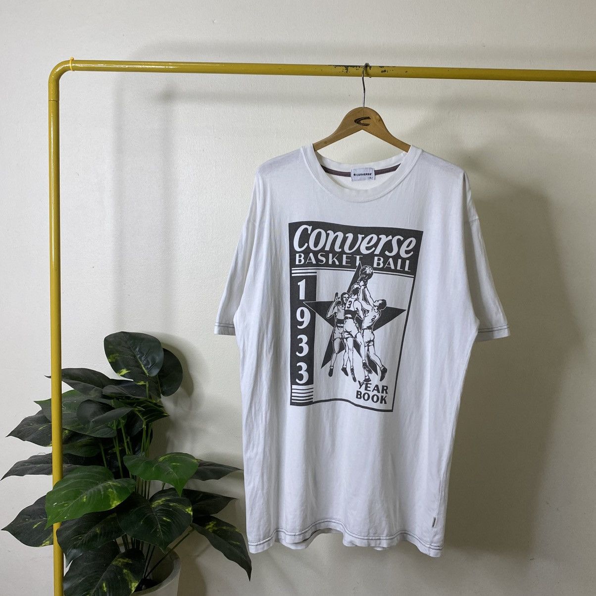 Converse Vintage 2000s Converse Basketball NBA T Shirt Size US XL / EU 56 / 4 - 1 Thumbnail