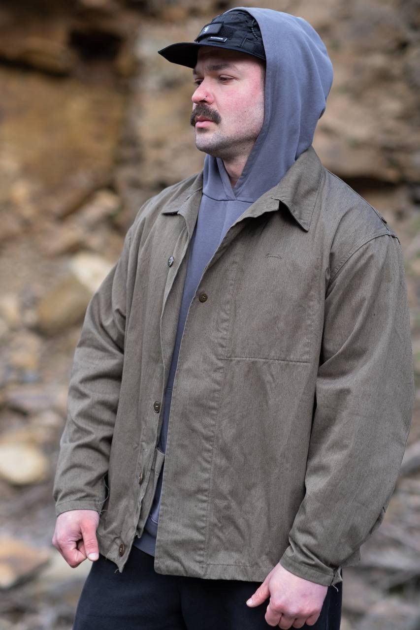Vintage Vintage Czech Army M60 Field Jacket – Olive Green Utility Size US XL / EU 56 / 4 - 4 Thumbnail