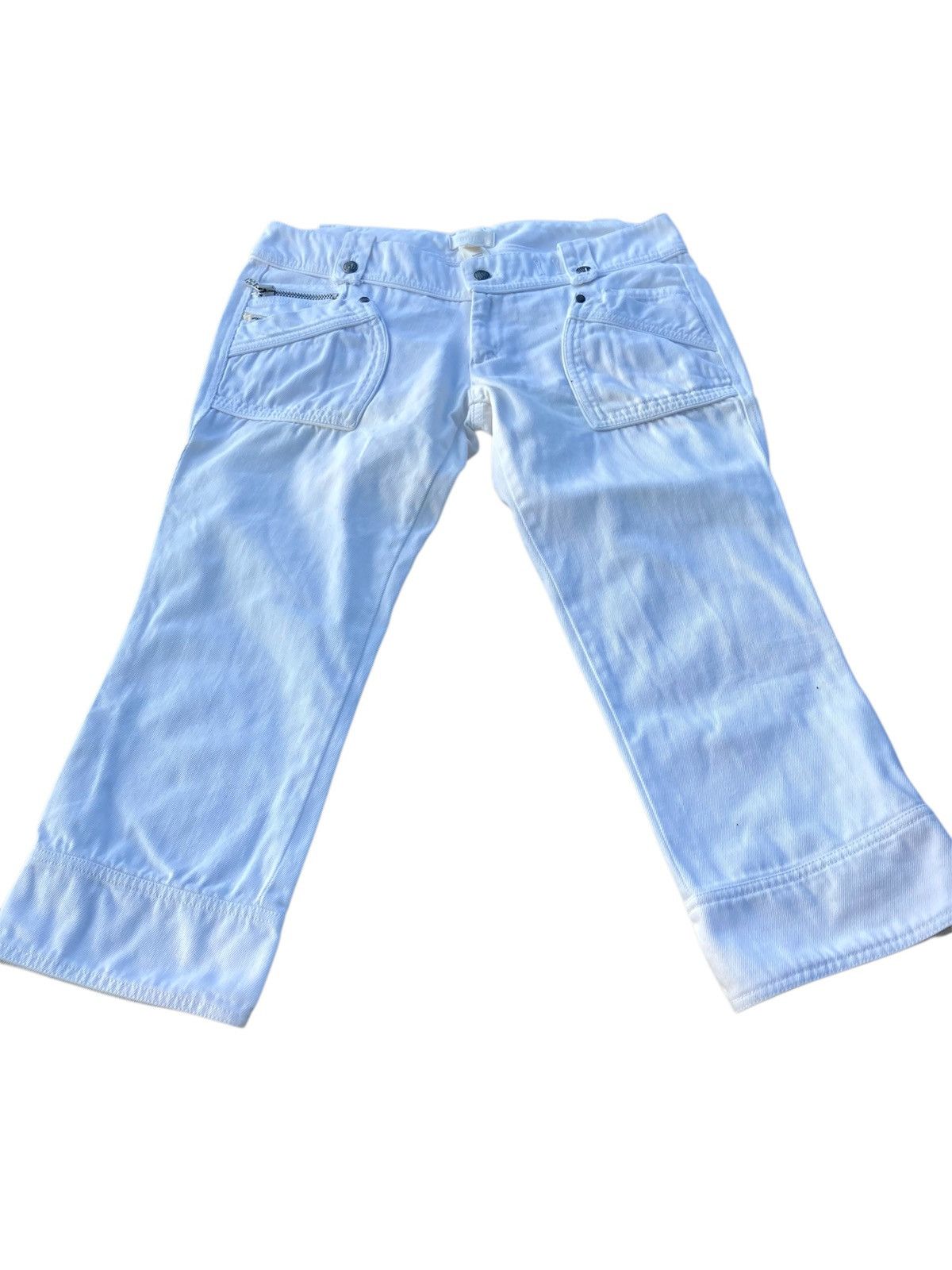 Diesel White diesel denim y2kjeans W30 Size 30" / US 8 / IT 44 - 1 Thumbnail