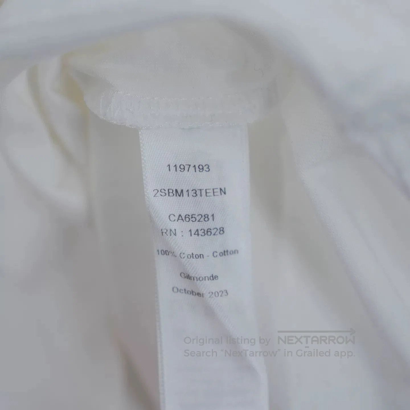Dior Dior Ivory Cotton Knit Short-Sleeve. Size M / US 6-8 / IT 42-44 - 4 Thumbnail