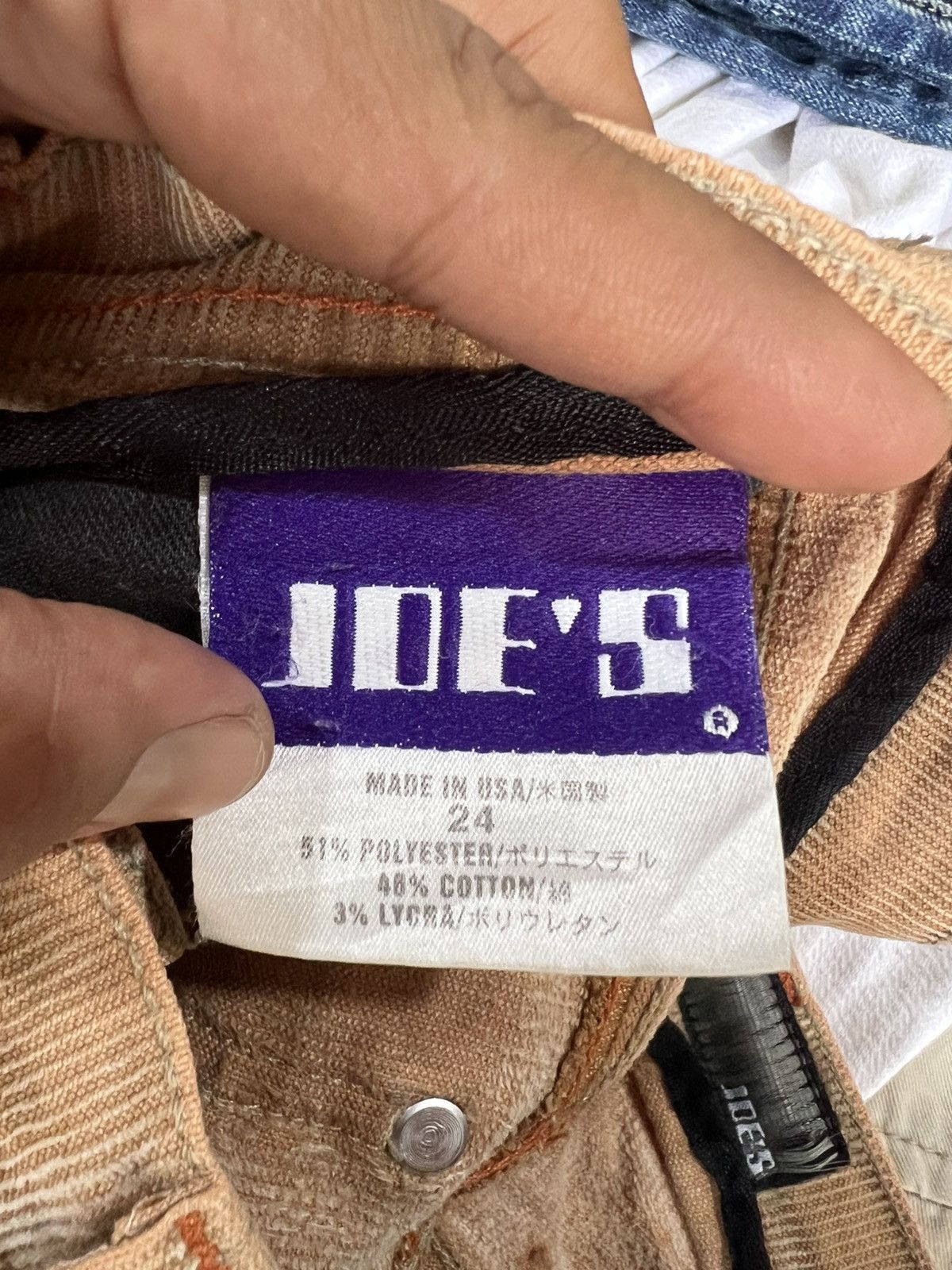 Joe's 🔥Vintage Joe’s Acid Fig Corduroy Denim Size 26" / US 2 / IT 38 - 16 Thumbnail