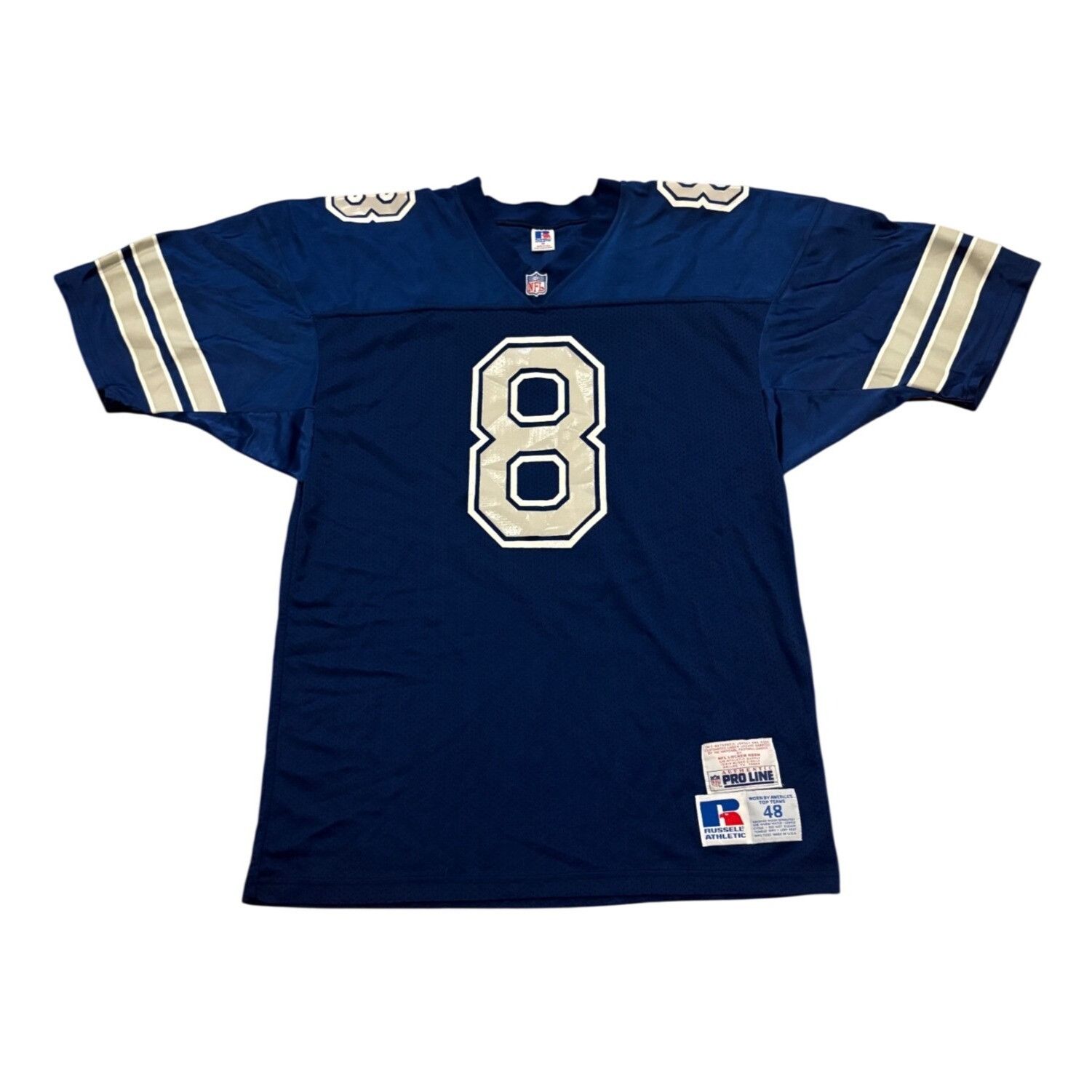 Russell Athletic 1992 Russell Athletic Dallas Cowboys Troy Aikman #8 Authenti Size US XL / EU 56 / 4 - 1 Thumbnail