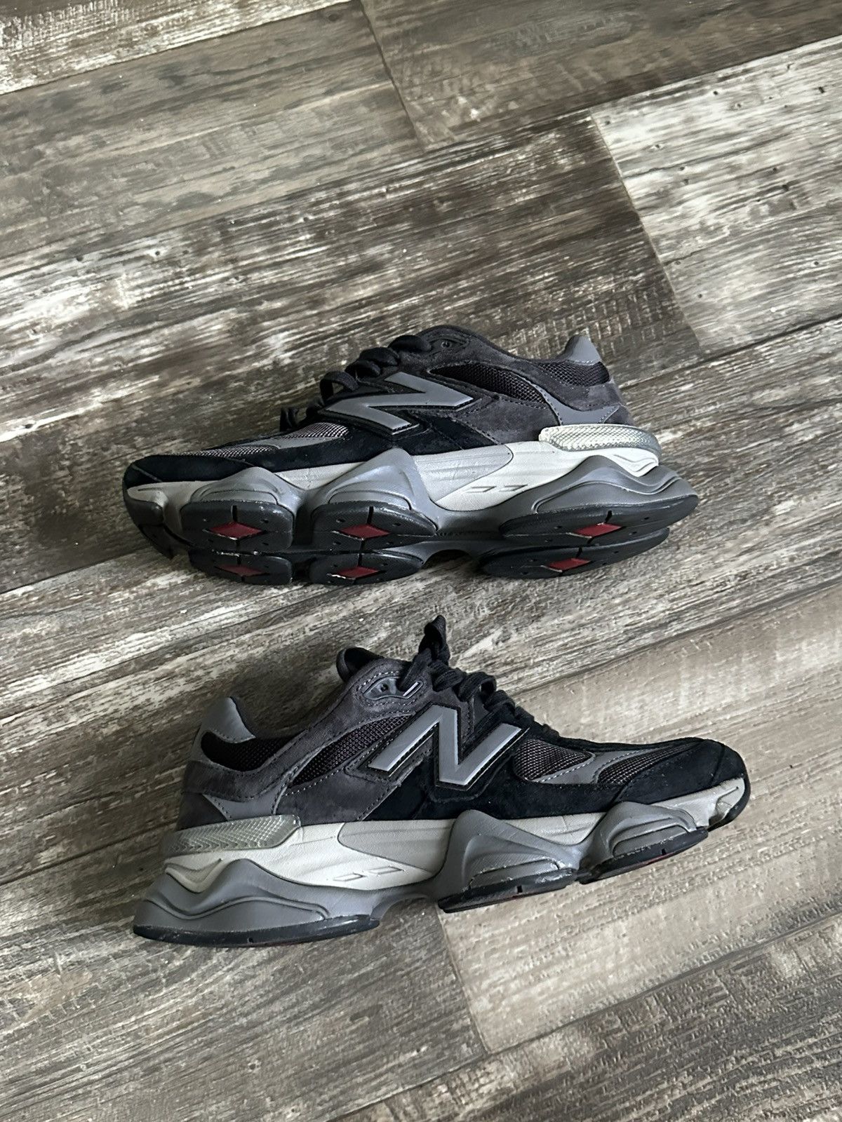 New Balance New Balance 9060 Black Castlerock Size US 8 / EU 41 - 2 Thumbnail