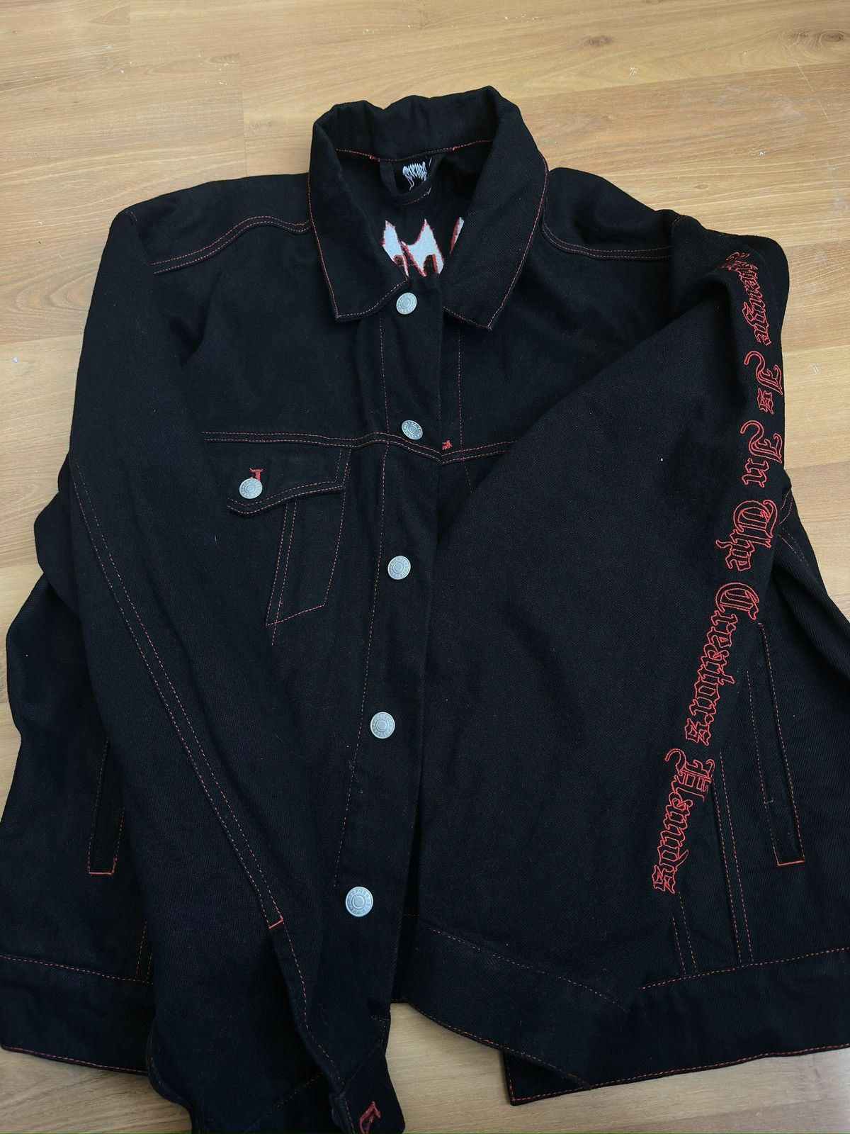 Revenge Revenge denim jacket Size US XL / EU 56 / 4 - 1 Thumbnail