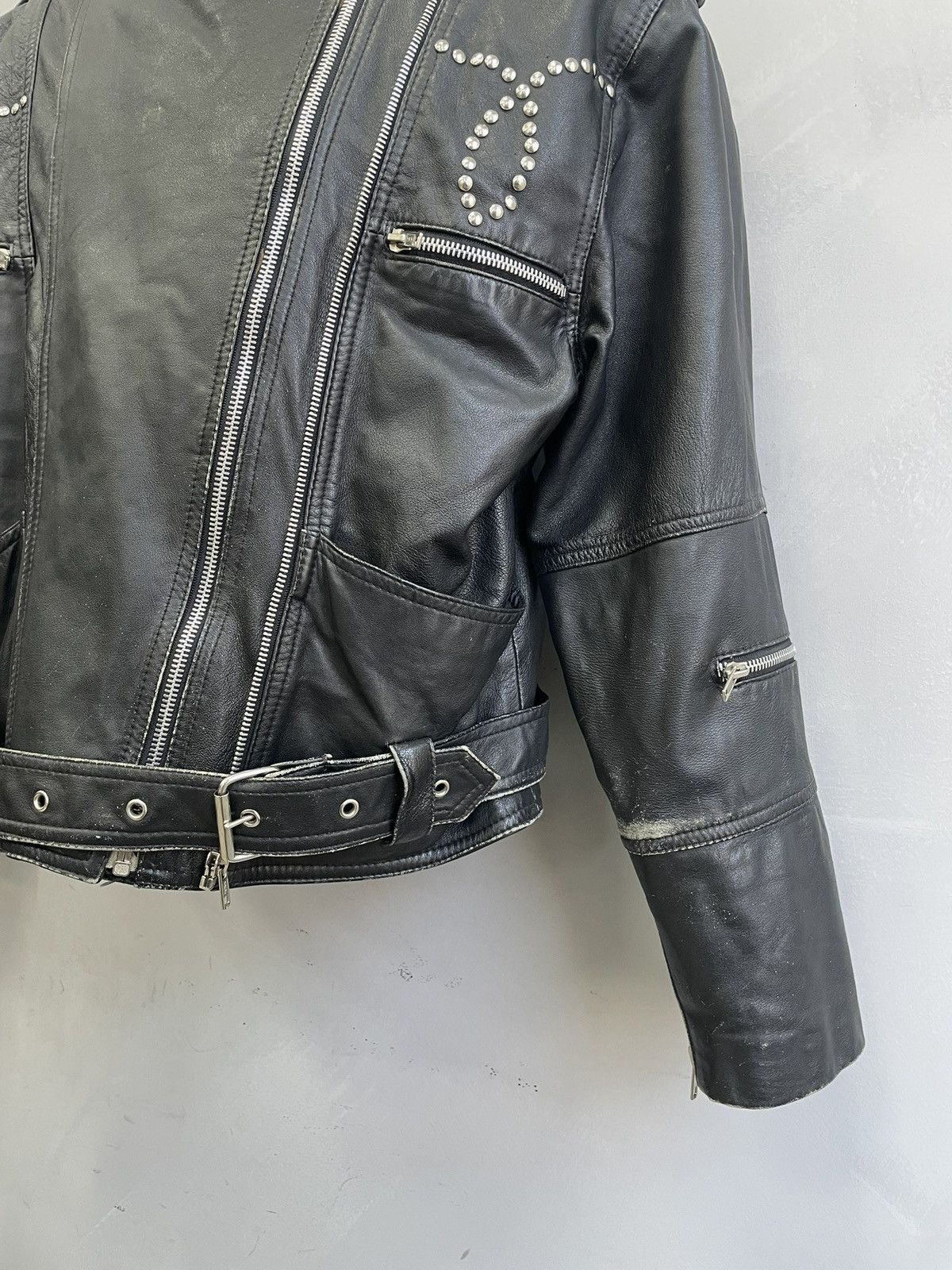 Harley Davidson Harley davidson Biker Leather Jacket Studded Rock Gothic Size US M / EU 48-50 / 2 - 4 Thumbnail