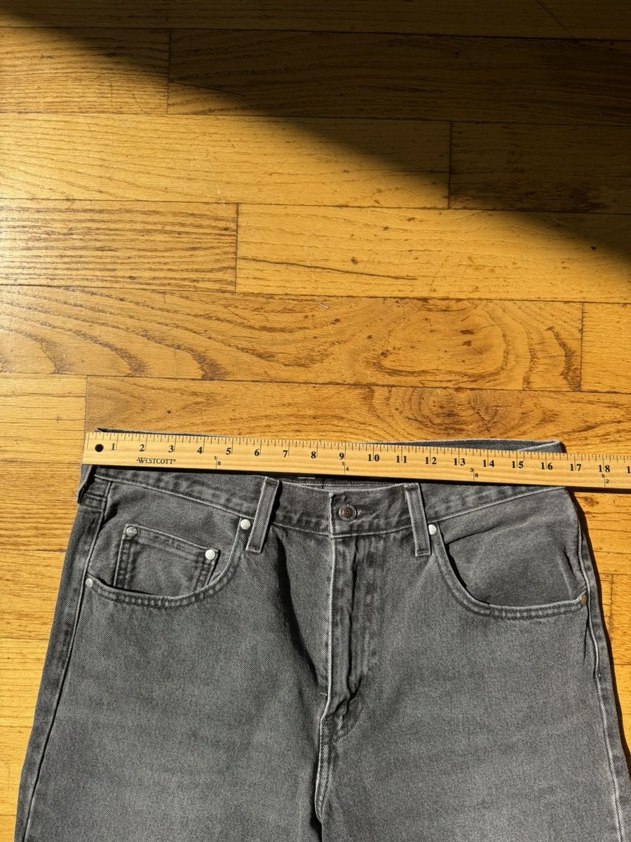 Levi's washed black levis silver tab loose fit jeans Size US 32 / EU 48 - 6 Thumbnail