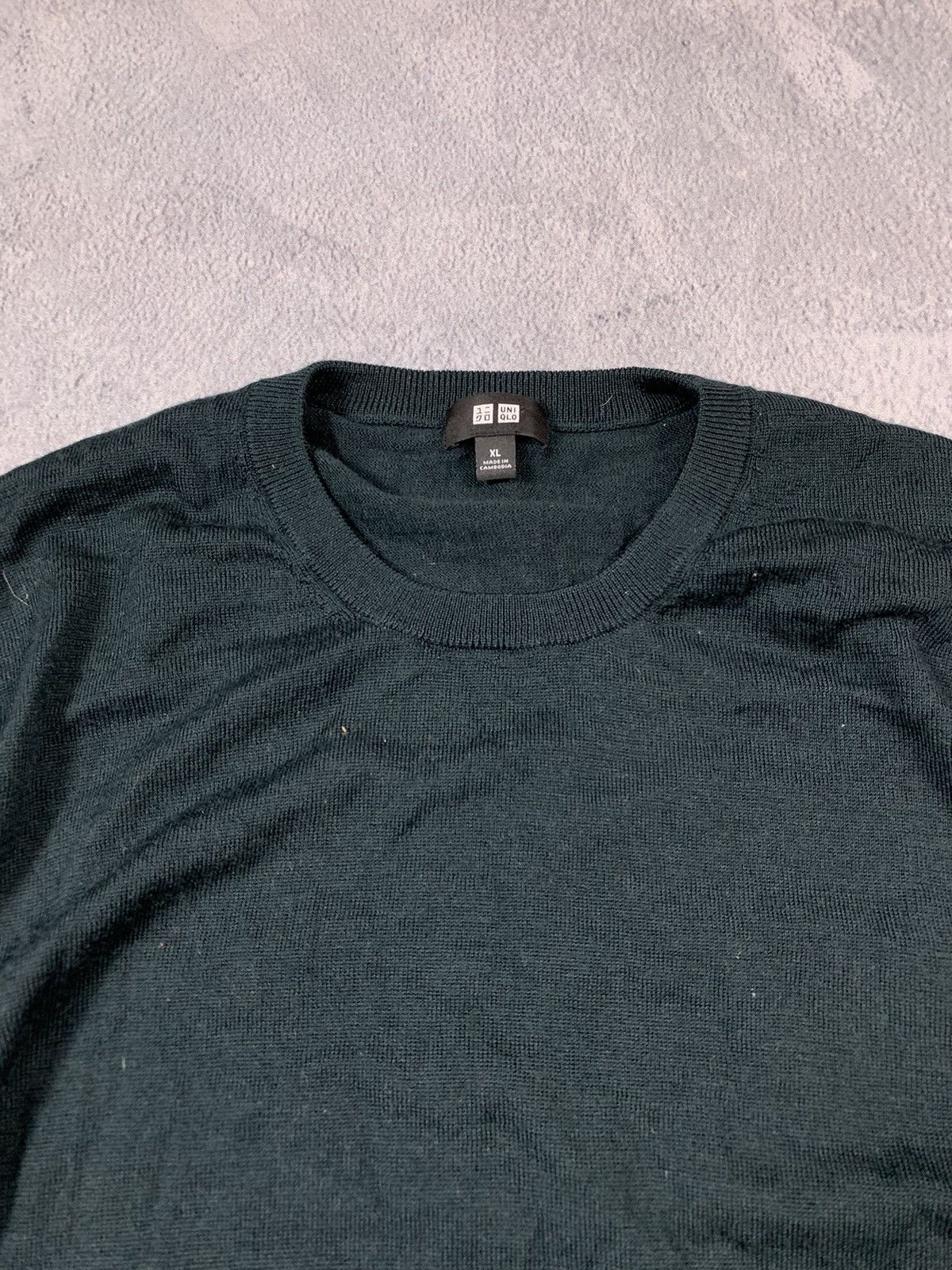 Other Vintage 90s style Uniqlo blank sweater old money sweater Size US XL / EU 56 / 4 - 4 Thumbnail