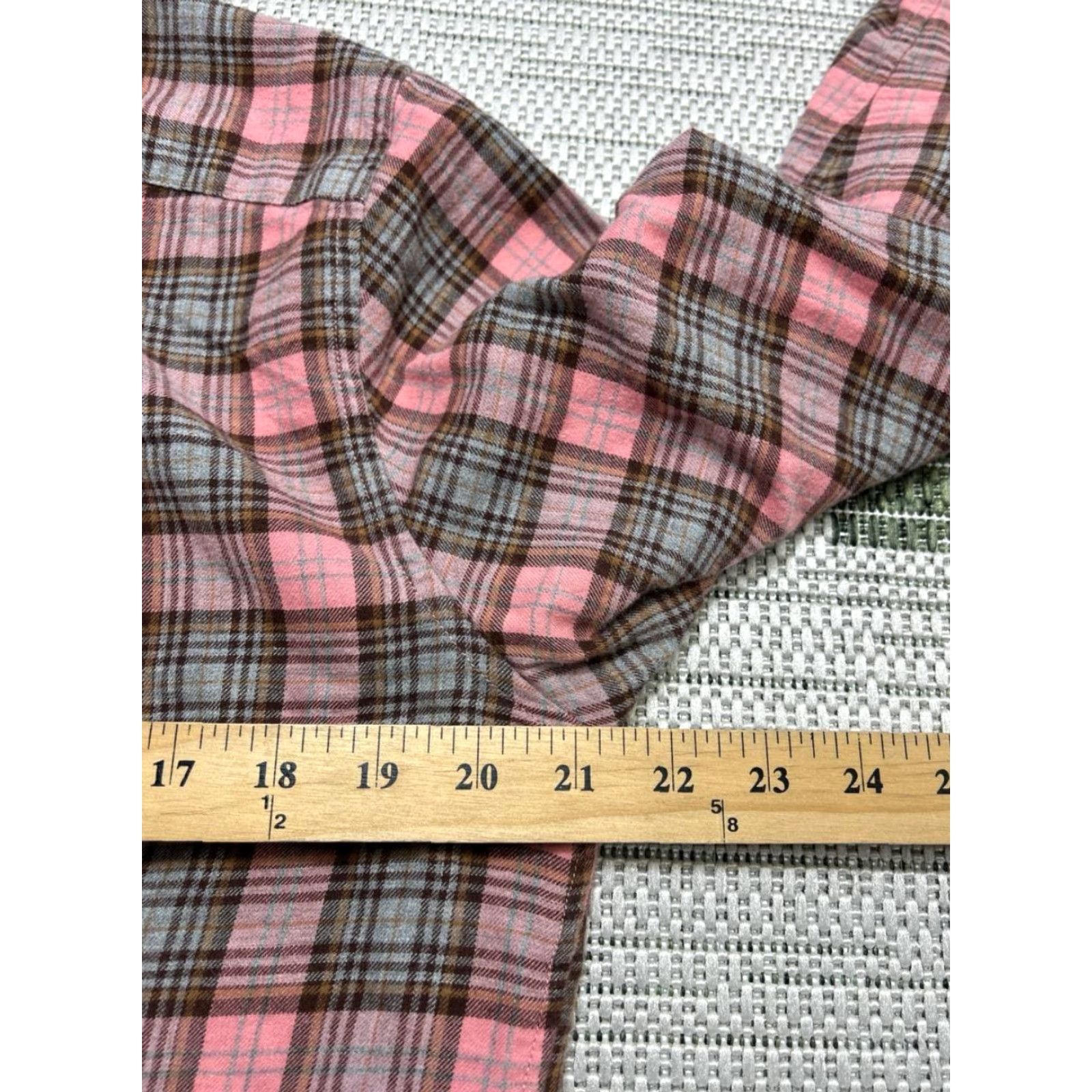 Bonobos Bonobos Slim Fit Flannel Shirt Mens M Multicolor Plaid Button Up Knit Cotton Tailored Long Sleeve Casual Shirt Mens Maximize Search Size US M / EU 48-50 / 2 - 7 Thumbnail
