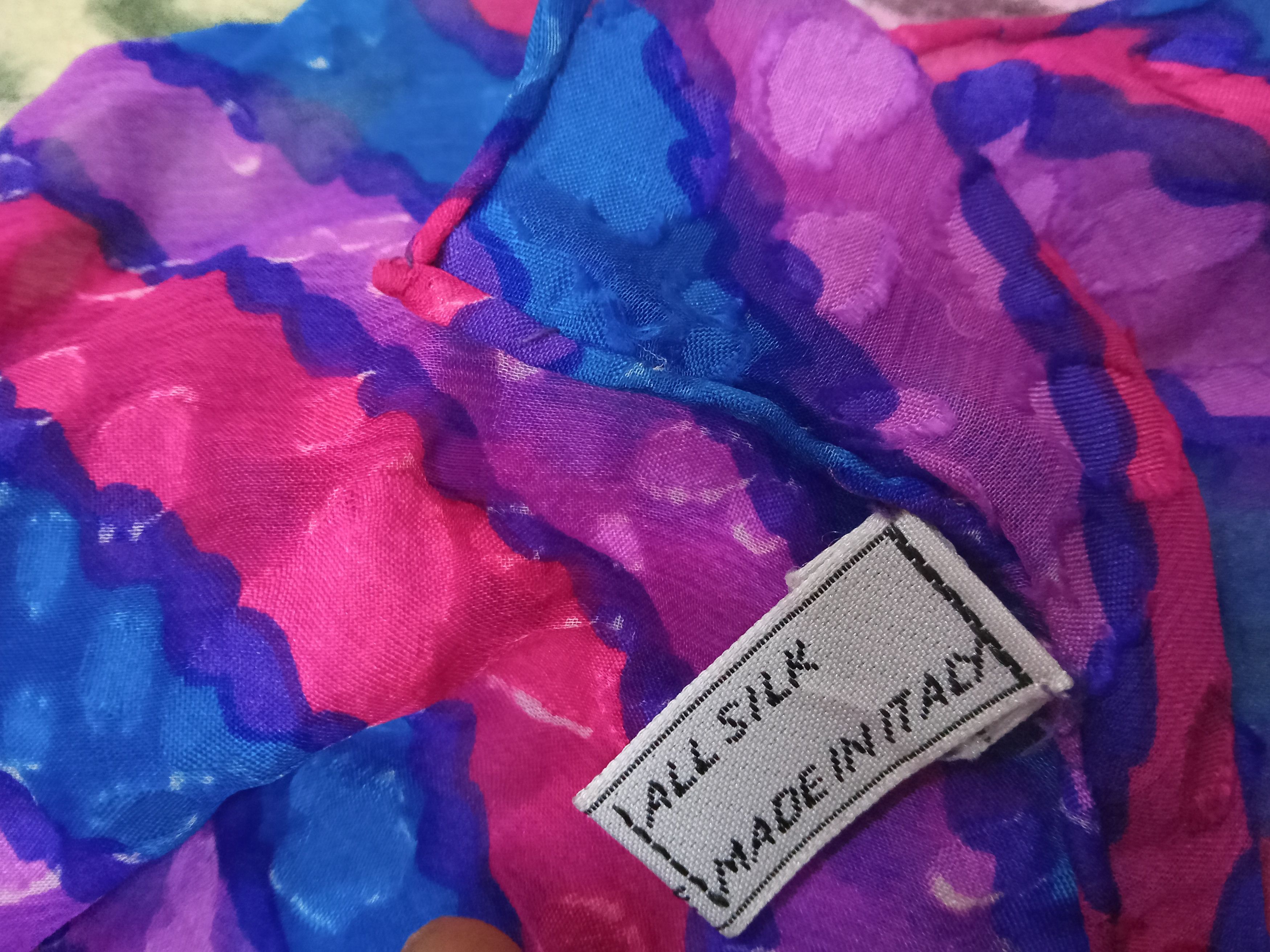 Givenchy Givenchy Silk Vintage Scarf Size ONE SIZE - 4 Thumbnail