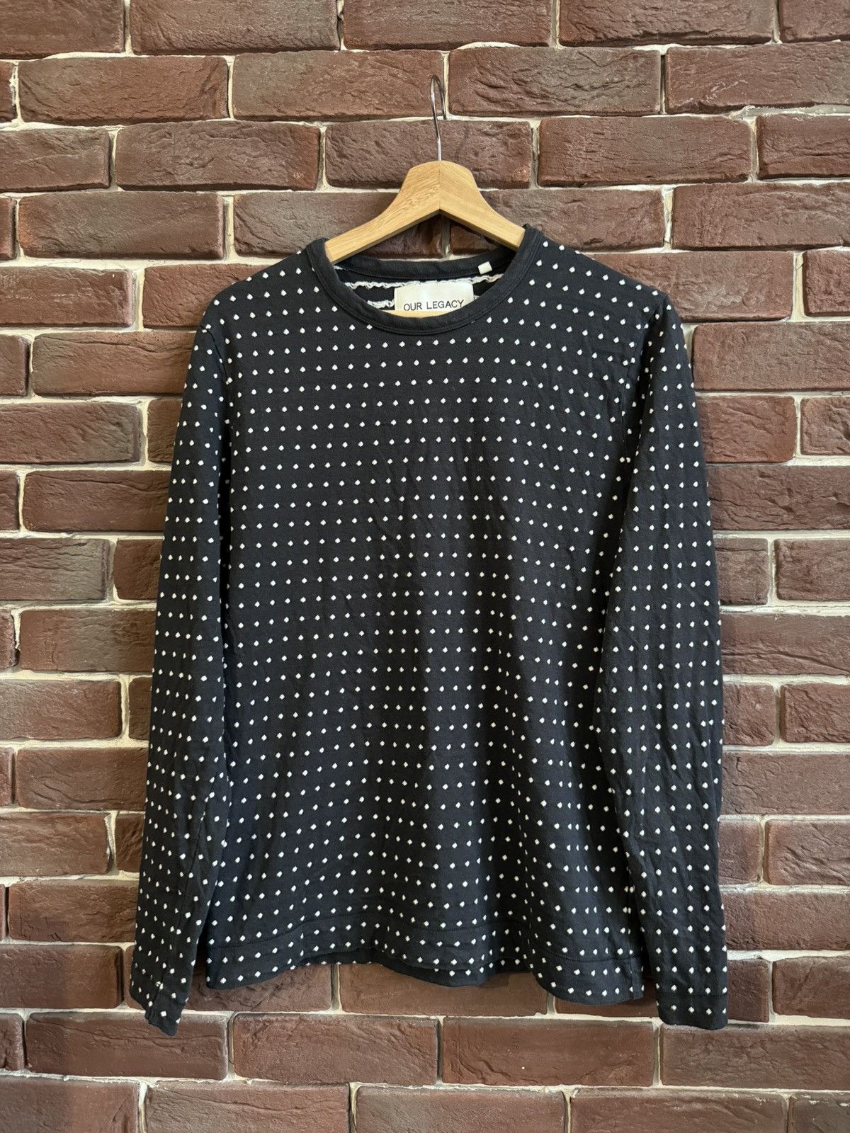 Our Legacy Our Legacy Polka Dot Navy White Longsleeve 44 S Rare Casual Size US S / EU 44-46 / 1 - 1 Thumbnail