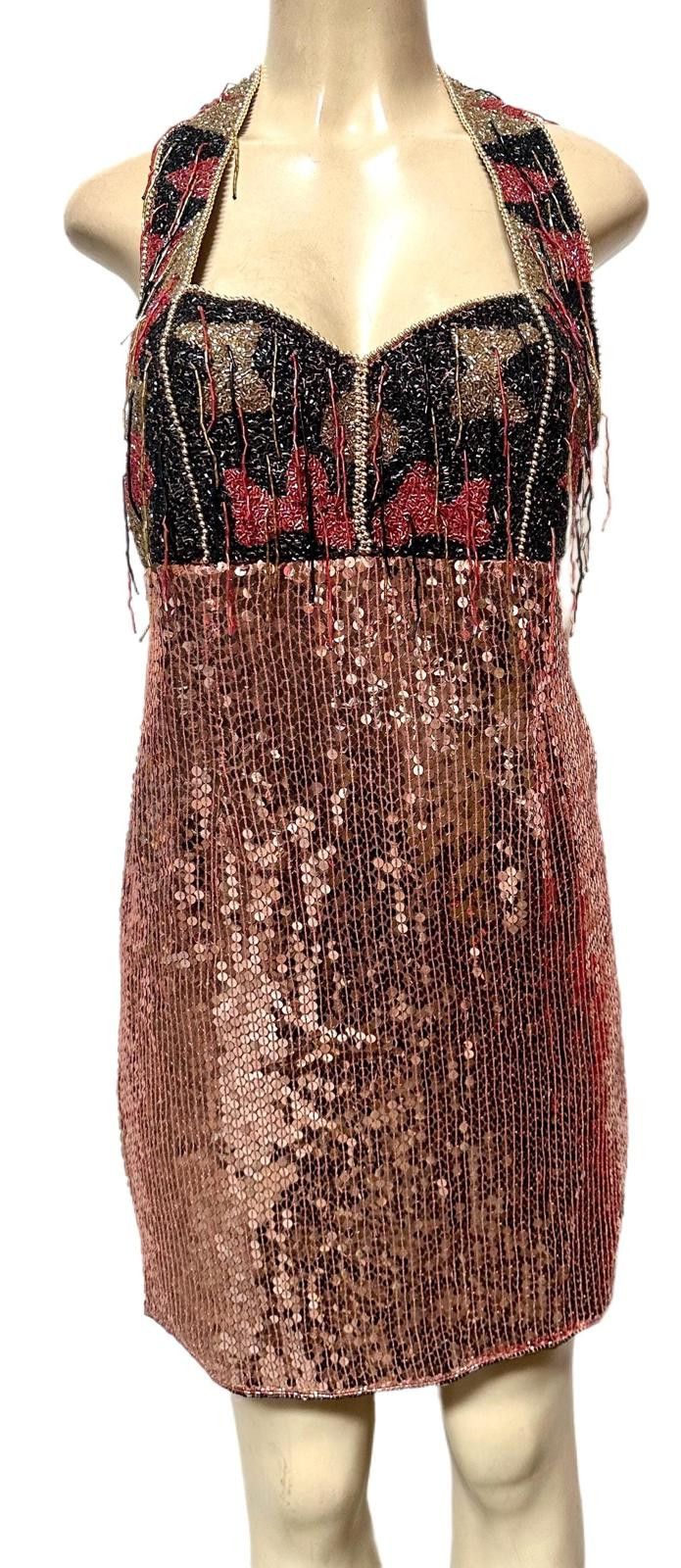 Other Sequin Copper Black Cocktail Dress size 6 Size M / US 6-8 / IT 42-44 - 1 Preview