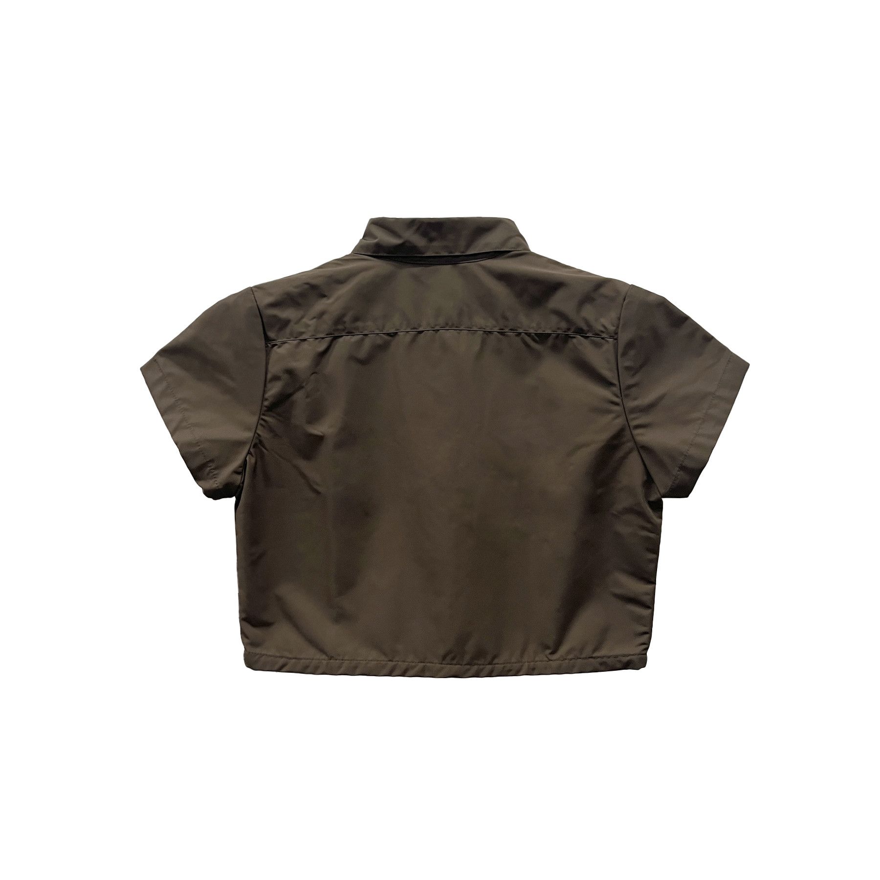 Chrome Hearts Chrome Hearts Pink Patch Nylon Brown Short Sleeve Shirt Size S / US 4 / IT 40 - 2 Thumbnail