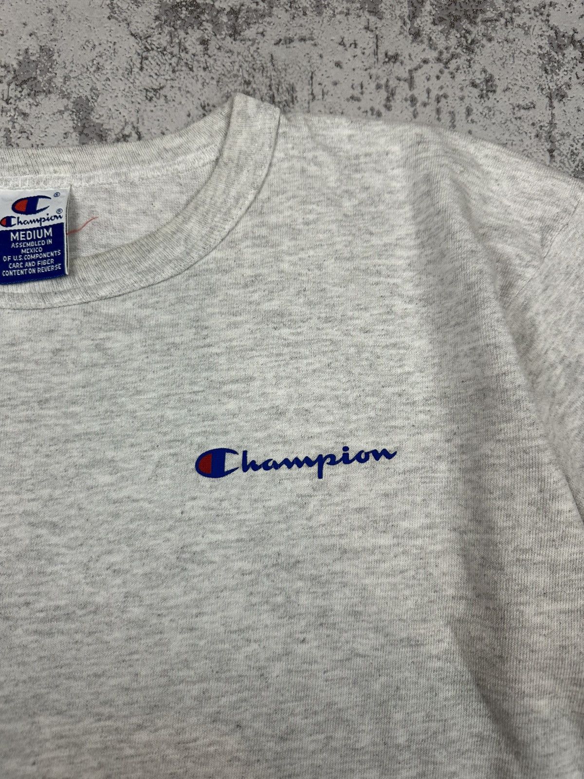 Champion Champion Minimal Logo Tee Vintage USA Tag Size US M / EU 48-50 / 2 - 3 Thumbnail
