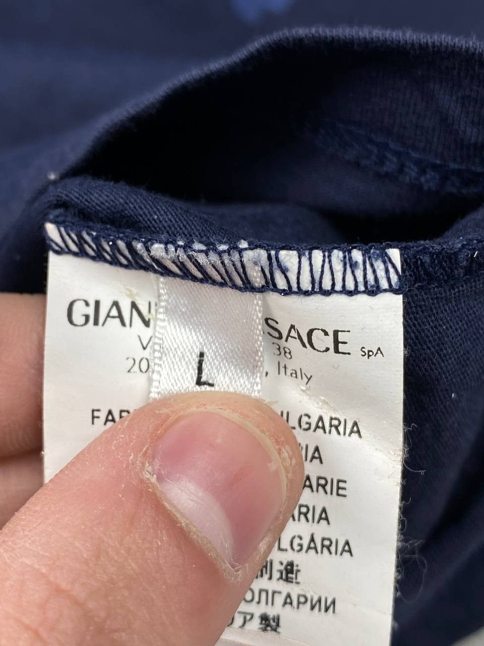 Versace Versace Collection Medusa Corner Big Logo T-Shirt Size US L / EU 52-54 / 3 - 6 Thumbnail