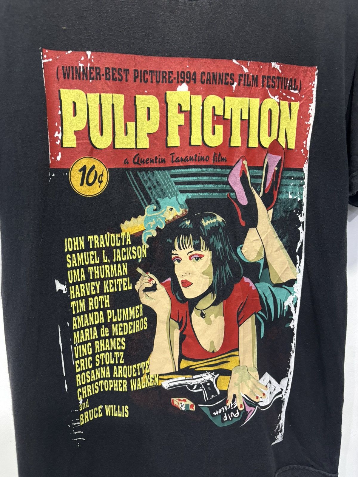 Vintage Vintage Pulp Fiction Tshirt Size US M / EU 48-50 / 2 - 2 Thumbnail