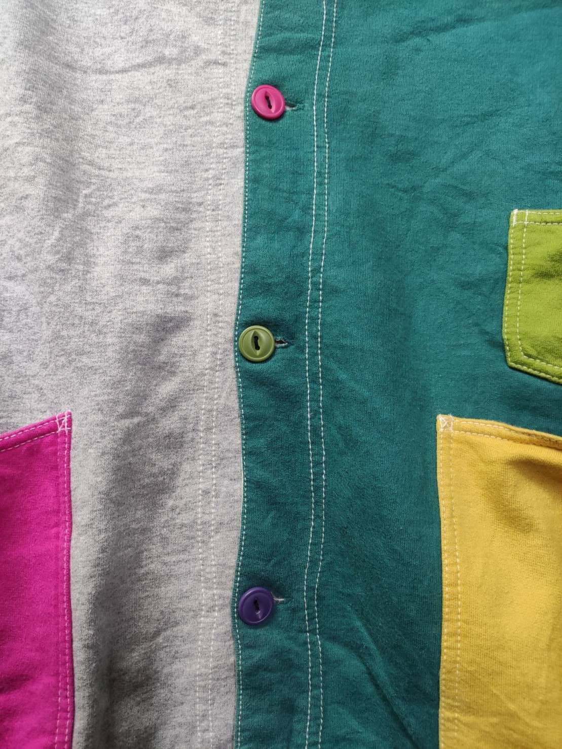 Chums Vtg Chums Multicolor Button Hoodie Size US M / EU 48-50 / 2 - 3 Thumbnail