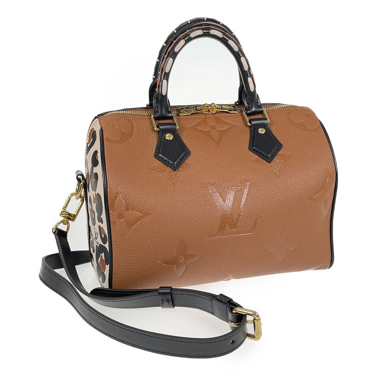 Louis Vuitton Speedy Bandouliere 25 Monogram Amplant Wild at Heart