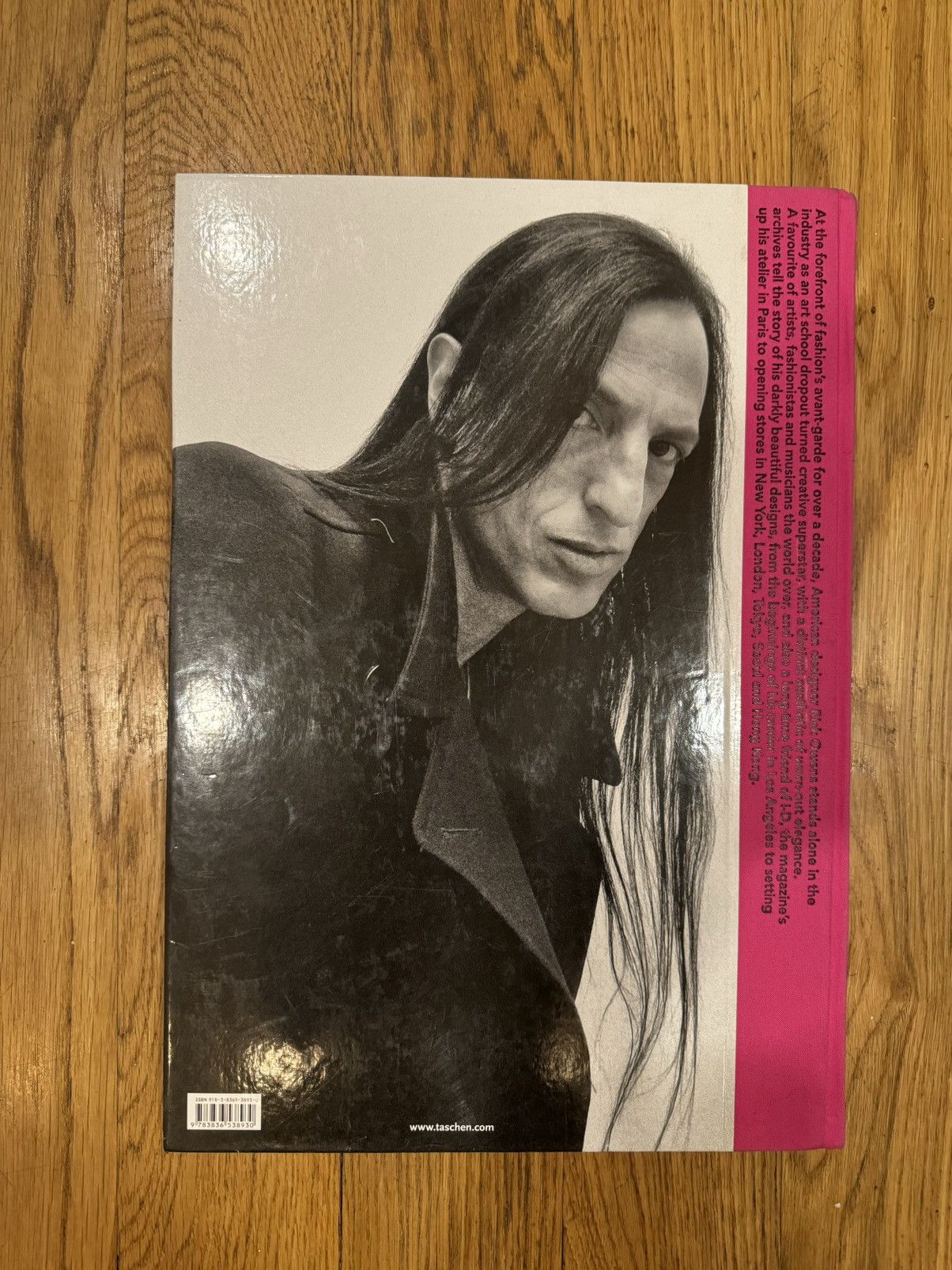 Rick Owens アートブック TASCHEN Rick Owens: Jones, Terry: 9783836538930: Amazon.com: Books