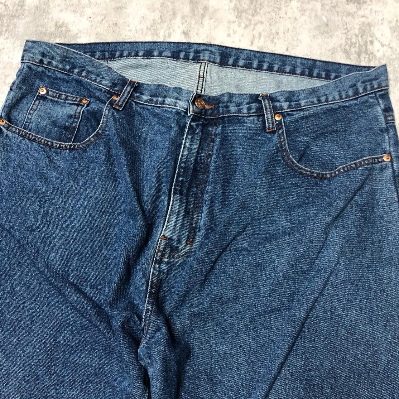 Other Blue Wrangler straight leg jeans Size 42" / US 20 - 3 Thumbnail