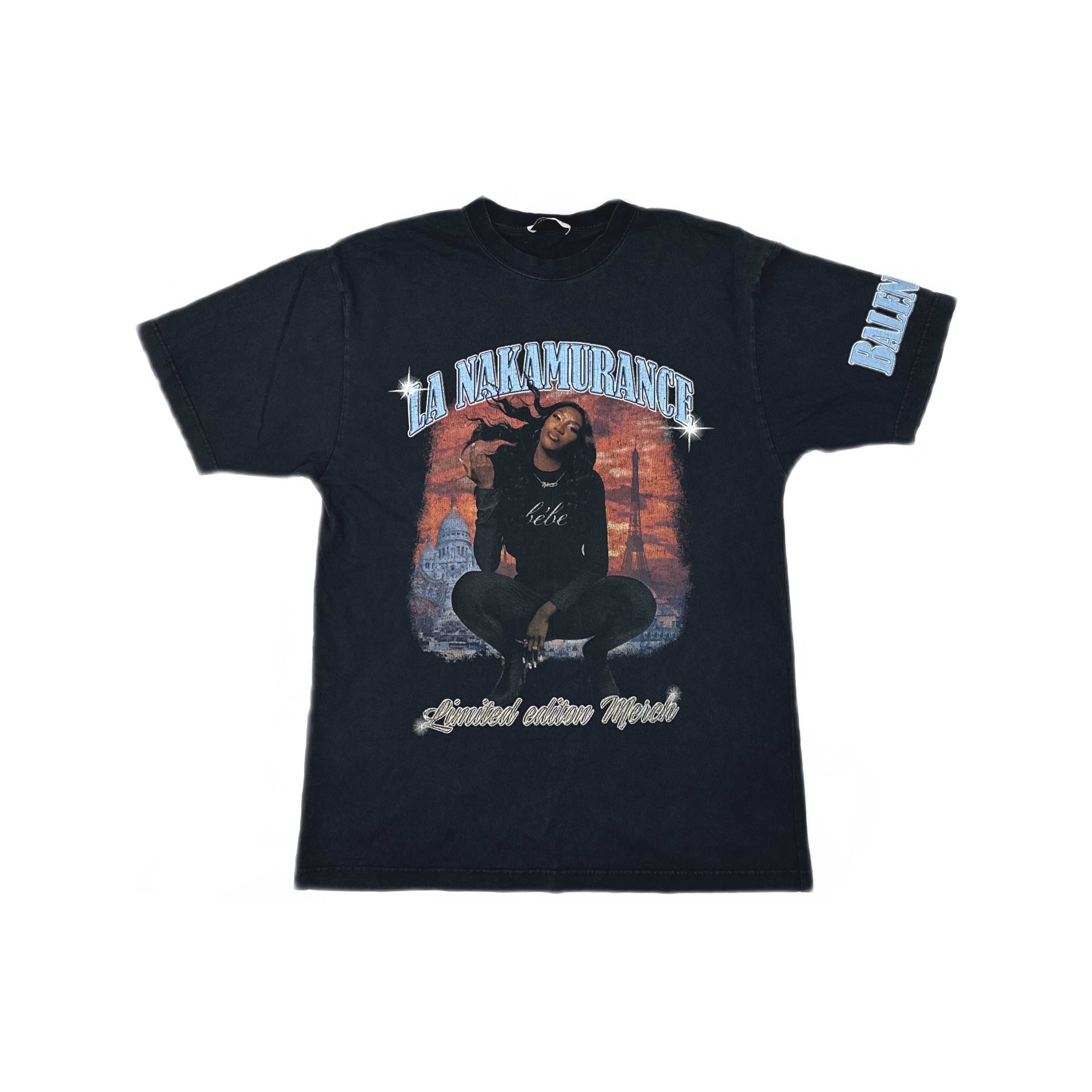 Balenciaga Balenciaga Music Mina series vintage portrait T-shirt