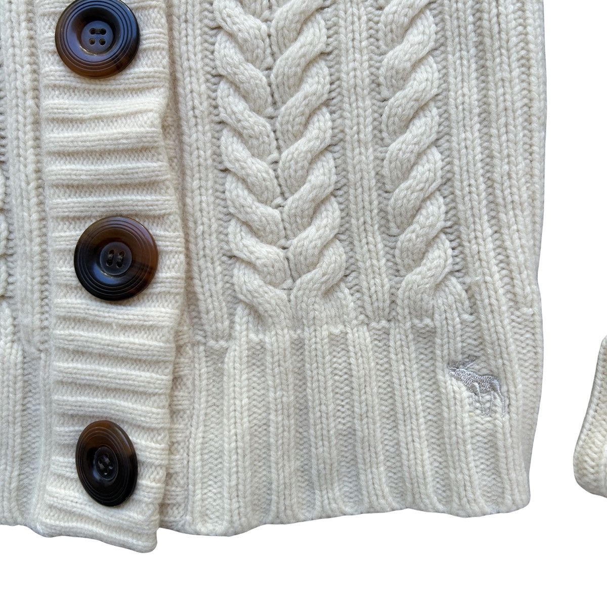 Abercrombie & Fitch Vintage Y2K Abercrombie & Fitch Knit Cardigan Sweater Medium Size M / US 6-8 / IT 42-44 - 4 Thumbnail