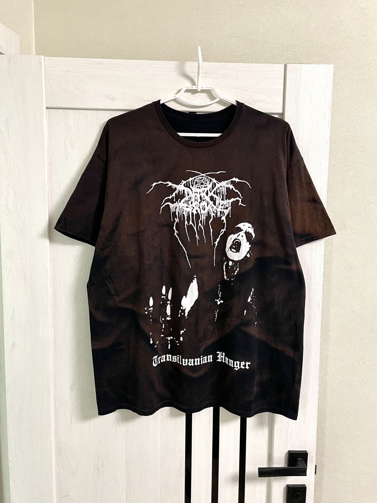 Band Tees Darkthrone Transilvanian Hunger Bleached T-Shirt Vintage Size US XL / EU 56 / 4 - 1 Thumbnail