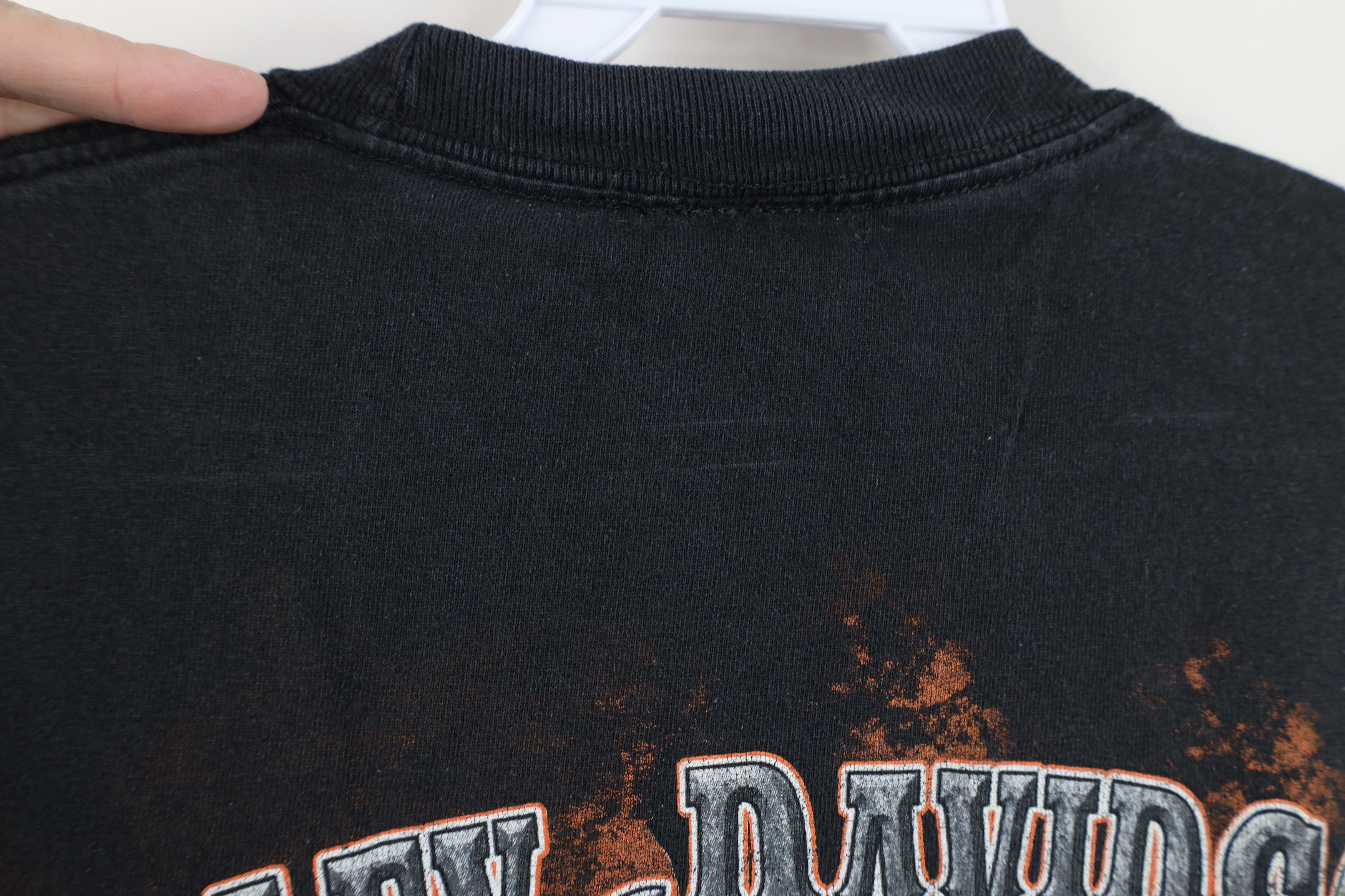 Harley Davidson Vintage Y2K Harley Davidson Spell Out Bahamas T-Shirt Black Size US L / EU 52-54 / 3 - 11 Thumbnail