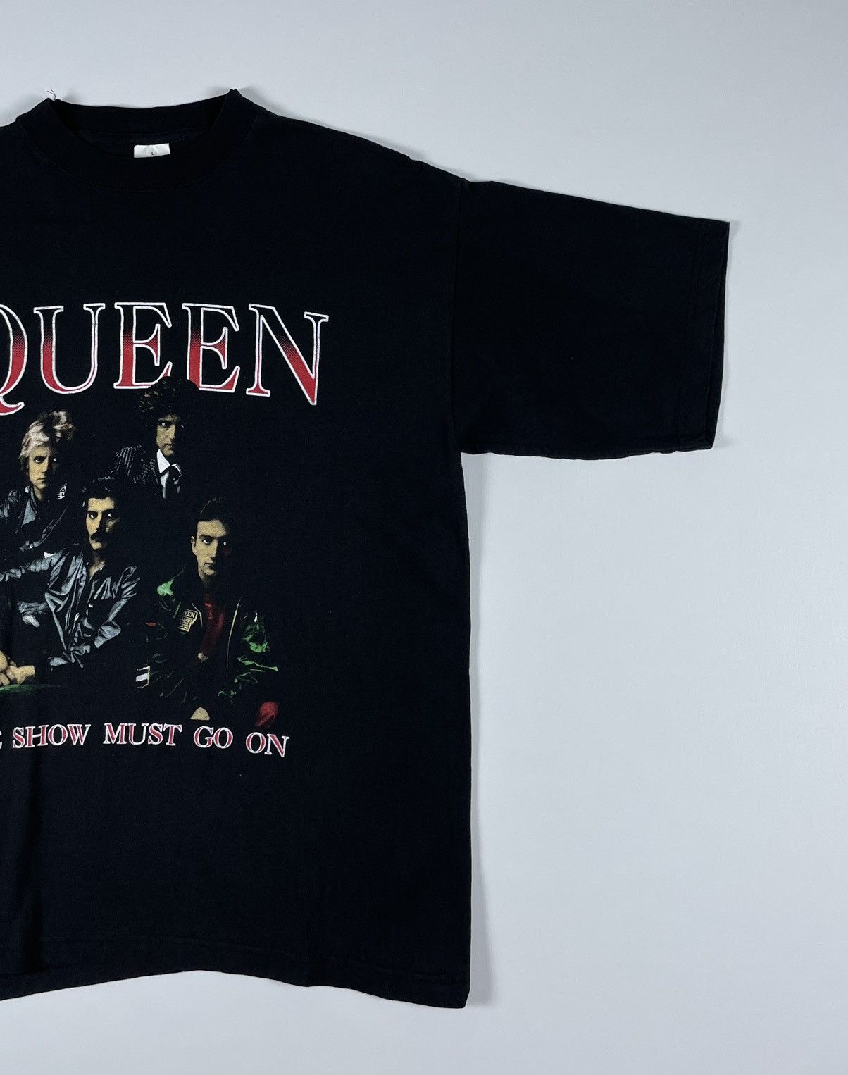 Vintage Vintage Queen Freddie Mercury tee show must go on Size US L / EU 52-54 / 3 - 2 Thumbnail