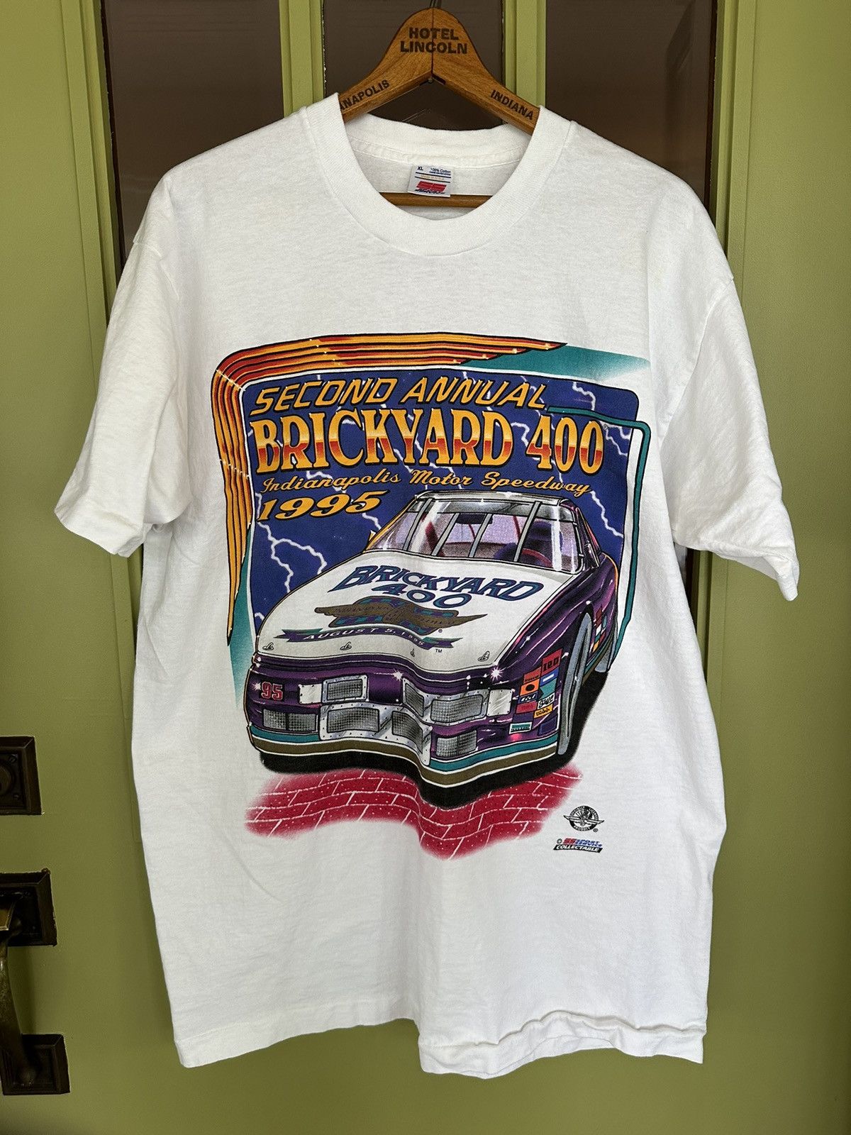 Vintage Vintage 1995 Brickyard 400 T shirt | Grailed
