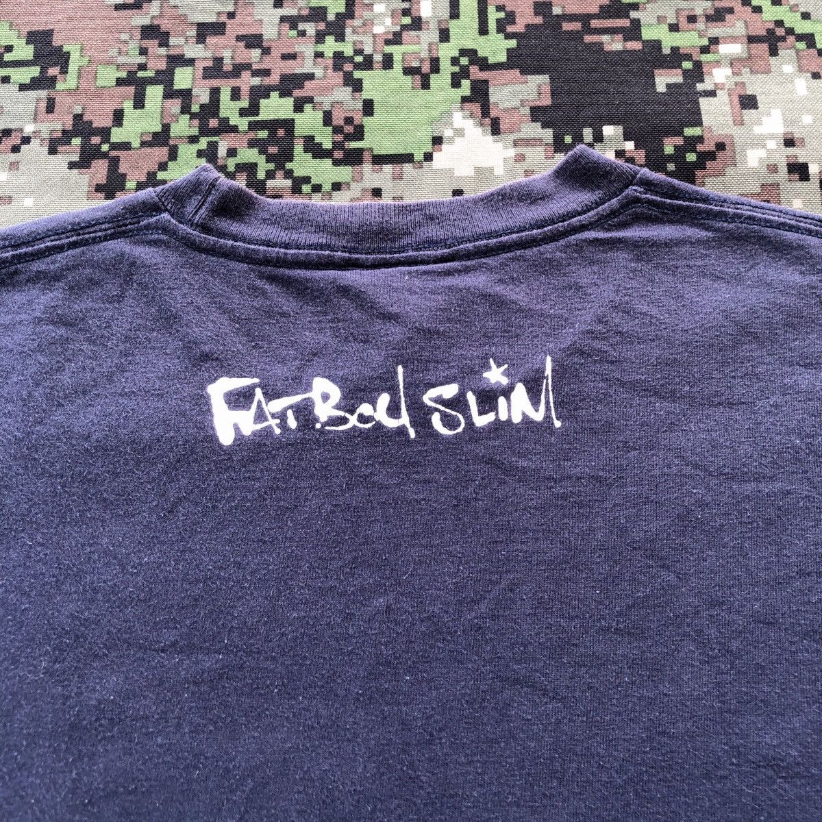 Band Tees × Vintage Vtg Fat Boy Slim Dance Bitch Band Tshirt Size US S / EU 44-46 / 1 - 4 Thumbnail