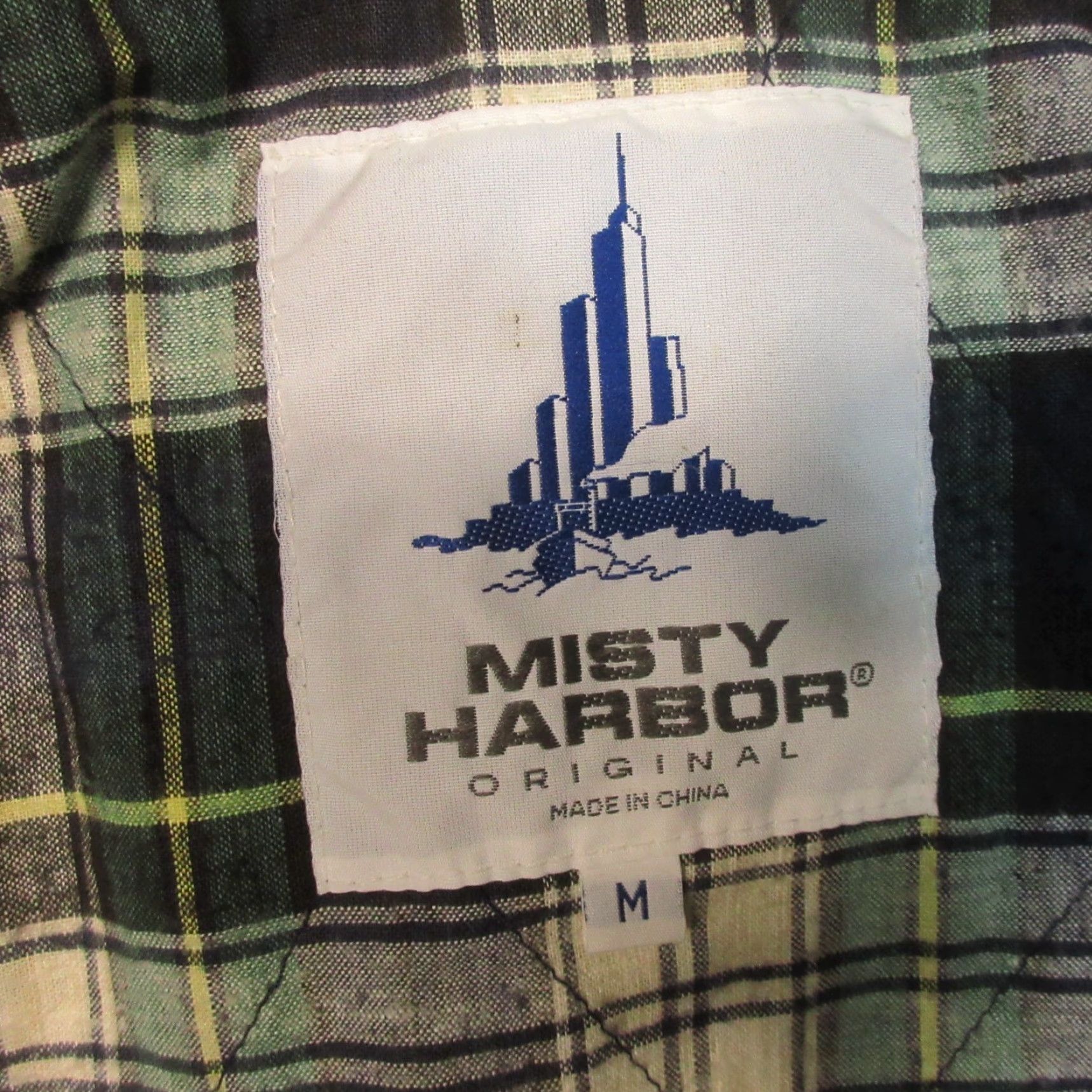 Vintage VINTAGE Misty Harbor PVC Rain Jacket Men M Blue Hooded Insulated Lined Full Zip Waterproof Casual Traveled 42 in Chest Mens Jacket Size US M / EU 48-50 / 2 - 3 Thumbnail