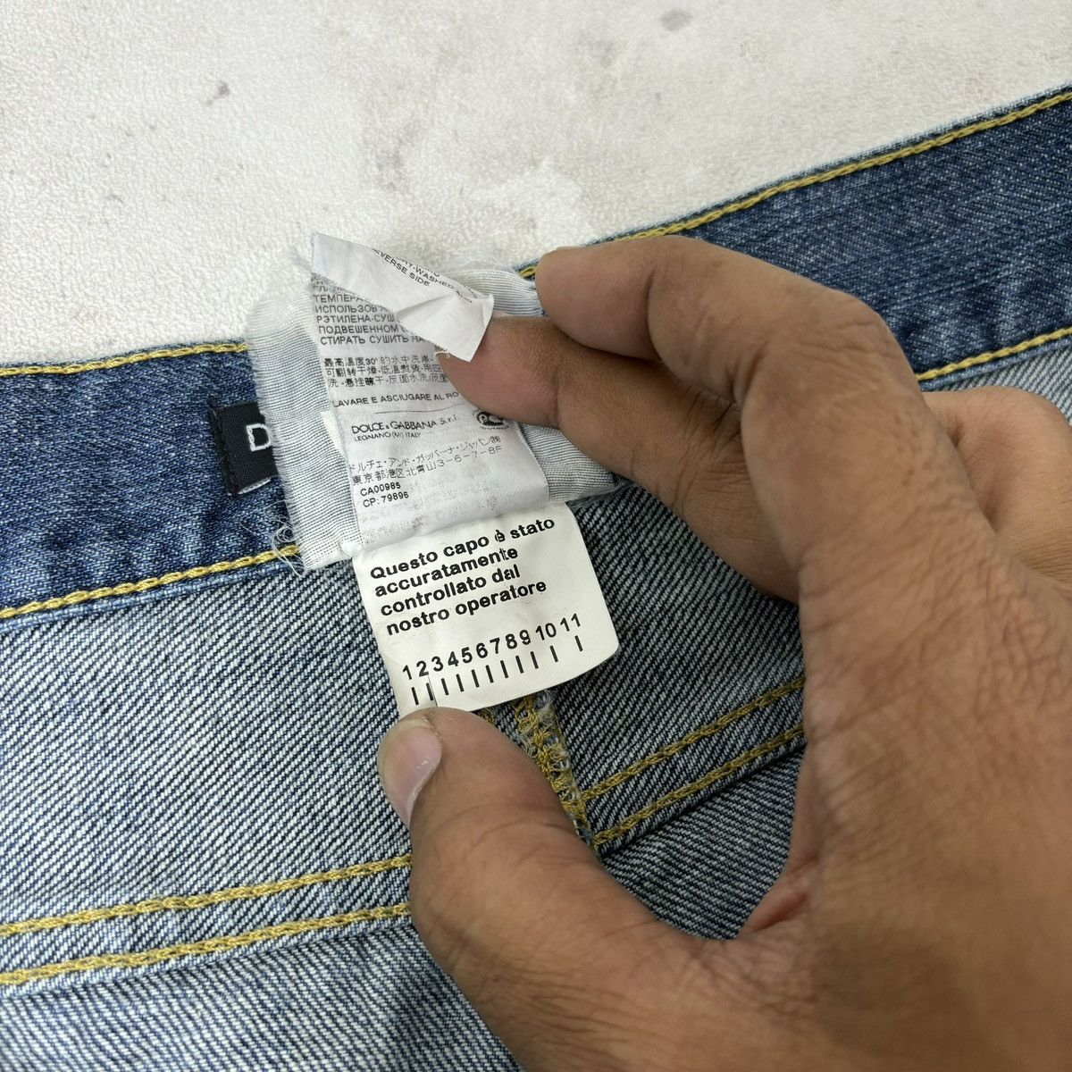 Dolce & Gabbana × If Six Was Nine Dolce & Gabbana ripped skinny jeans Size US 32 / EU 48 - 8 Thumbnail