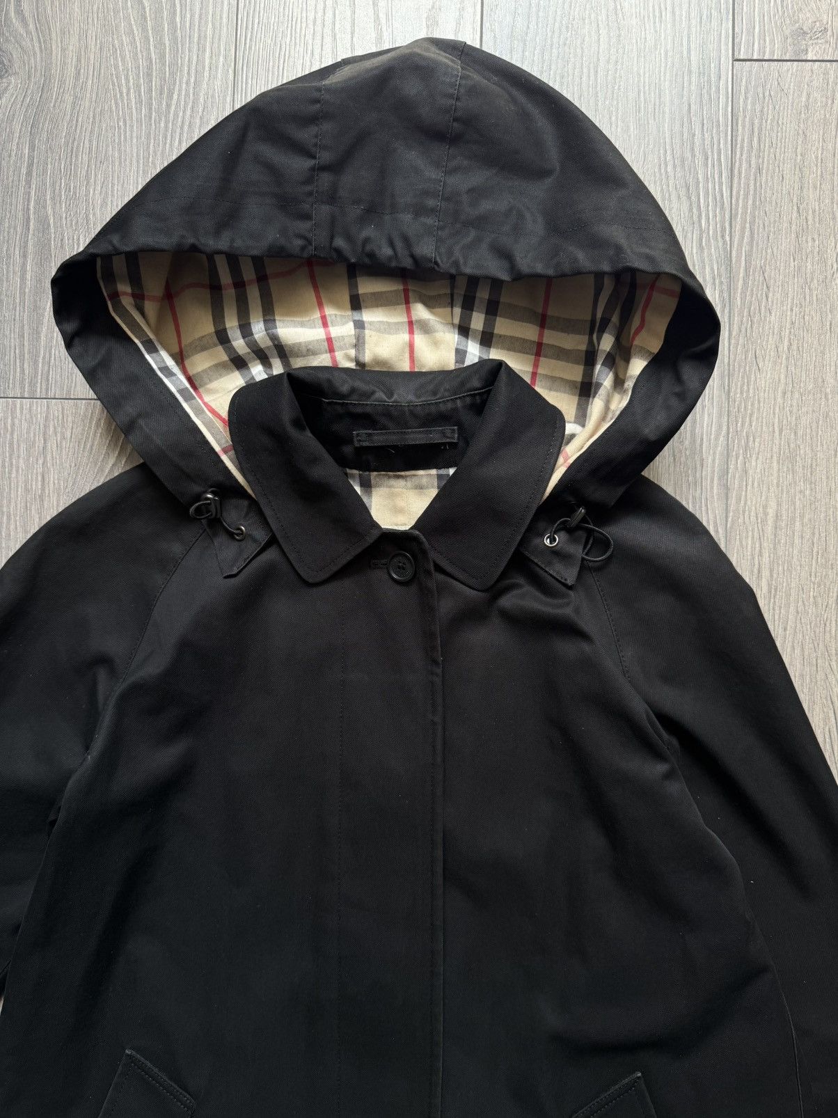 Burberry Burberry Carmen Knee-Length Checkered Coat Size XS / US 0-2 / IT 36-38 - 5 Thumbnail