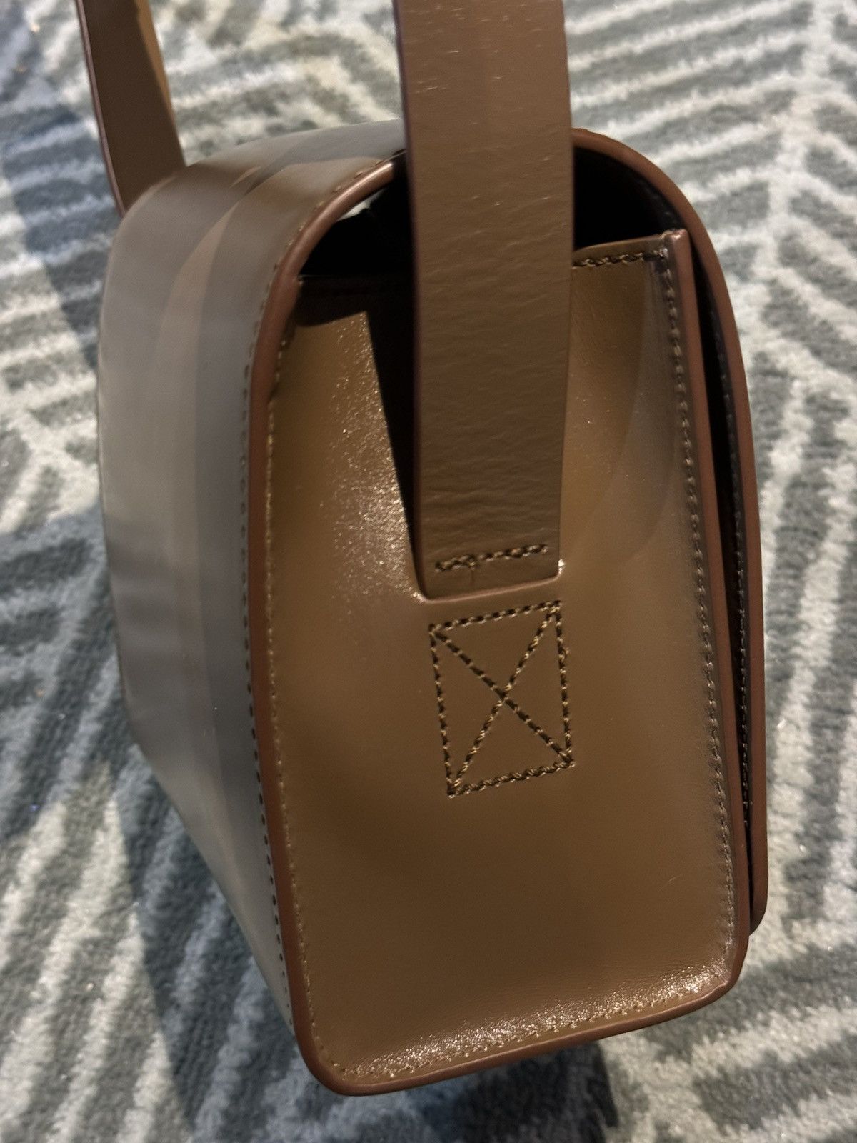 Lemaire LEMAIRE Camera Crossbody Bag Hazelnut Brown Size ONE SIZE - 9 Thumbnail