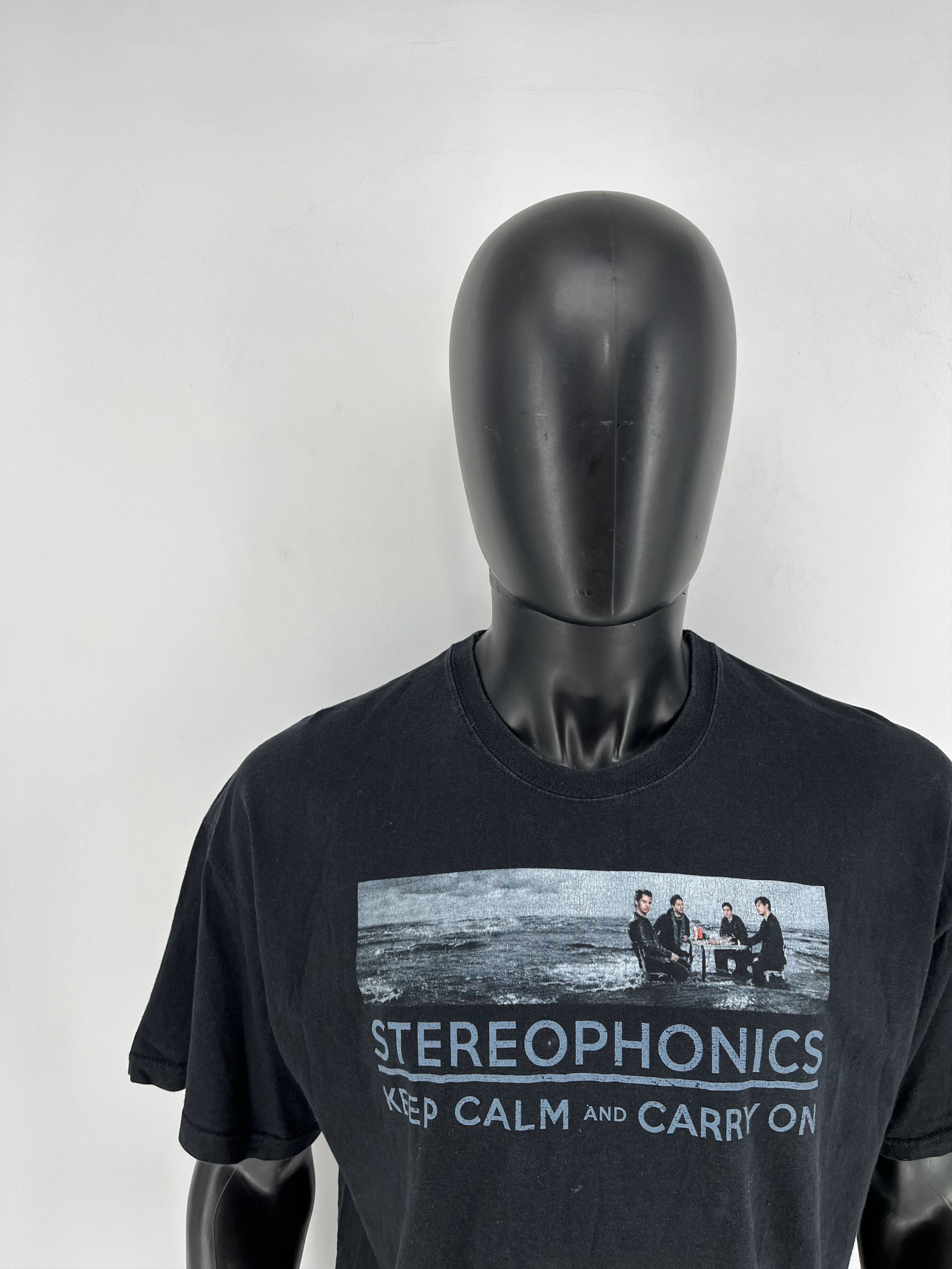 Band Tees × Vintage Stereophonics Keep Calm And Carry On 2010 European Tour Tee Size US XL / EU 56 / 4 - 6 Thumbnail