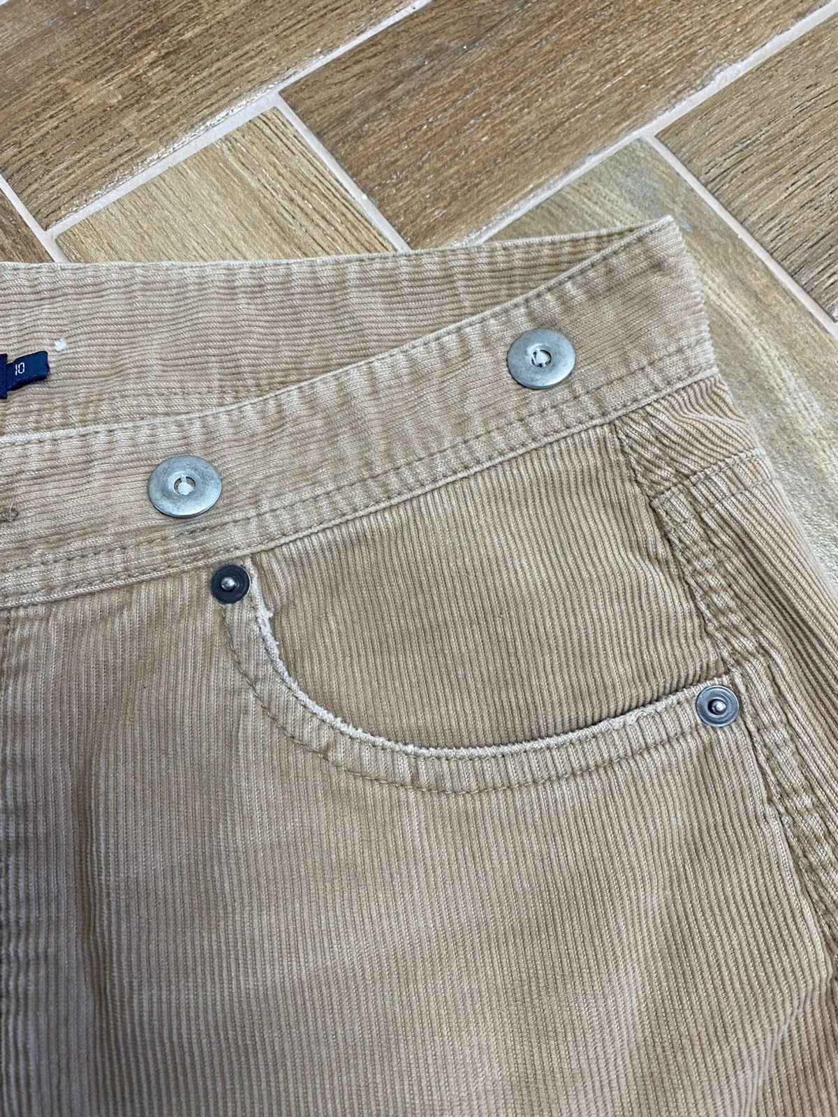 Polo Ralph Lauren × Ralph Lauren × Vintage Polo Ralph Lauren Maxi Skirt Midi Distressed Denim Size 32" / US 10 / IT 46 - 6 Thumbnail