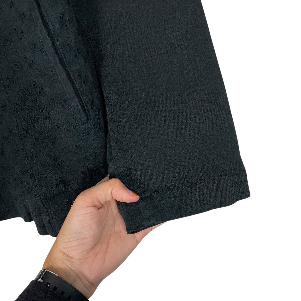 Japanese Brand Naiku Black Jacket