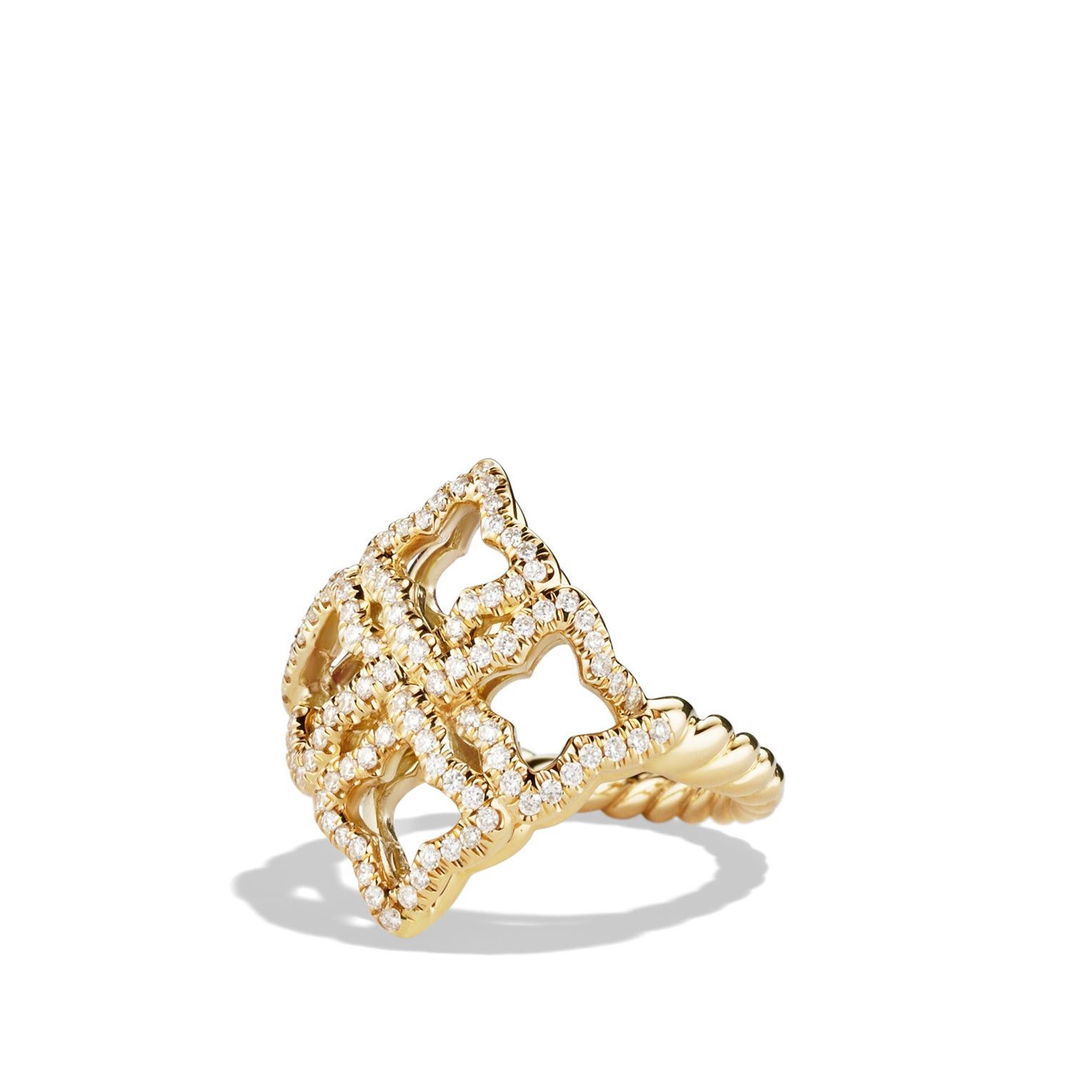 David Yurman o1s1wg111025 R12343D /Size 6 / Ring With Diamonds in Golden Size ONE SIZE - 1 Preview