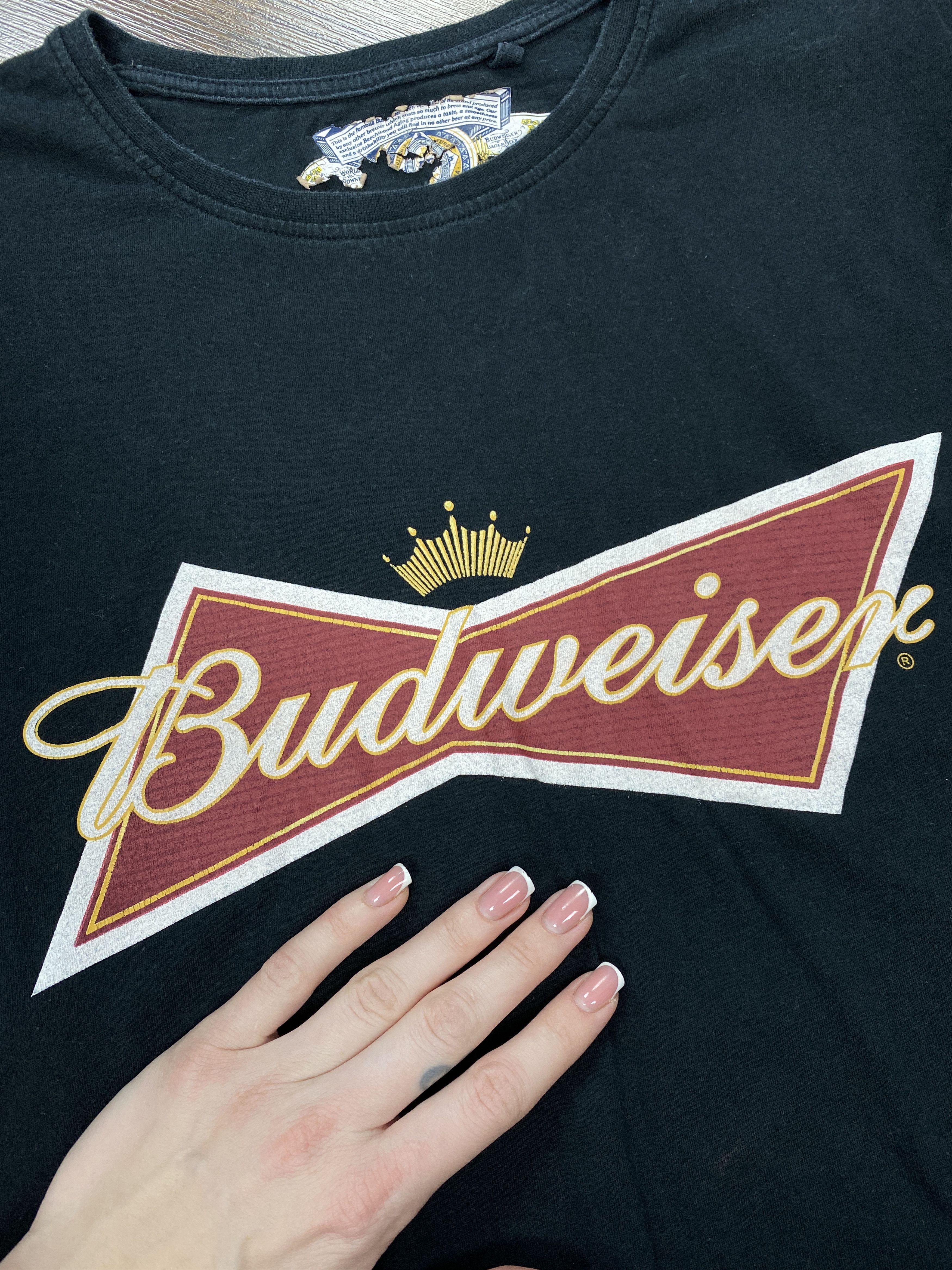 Budweiser Budweiser Vintage Mens Crew Neck T-Shirt Size US XL / EU 56 / 4 - 3 Thumbnail