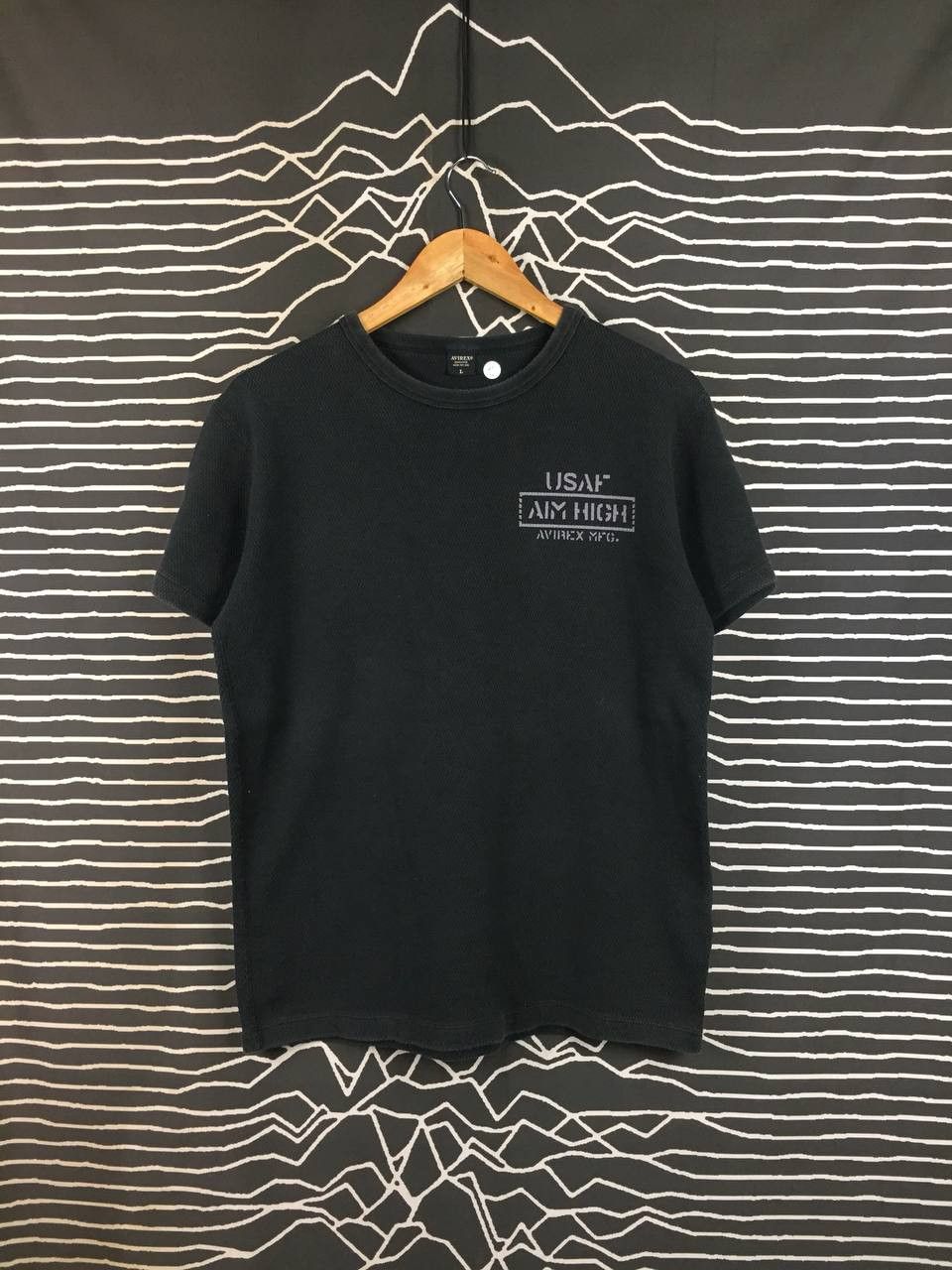 Avirex Vtg Avirex USAF Vanguards Thermal Waffle Knit Tee Size US M / EU 48-50 / 2 - 2 Thumbnail