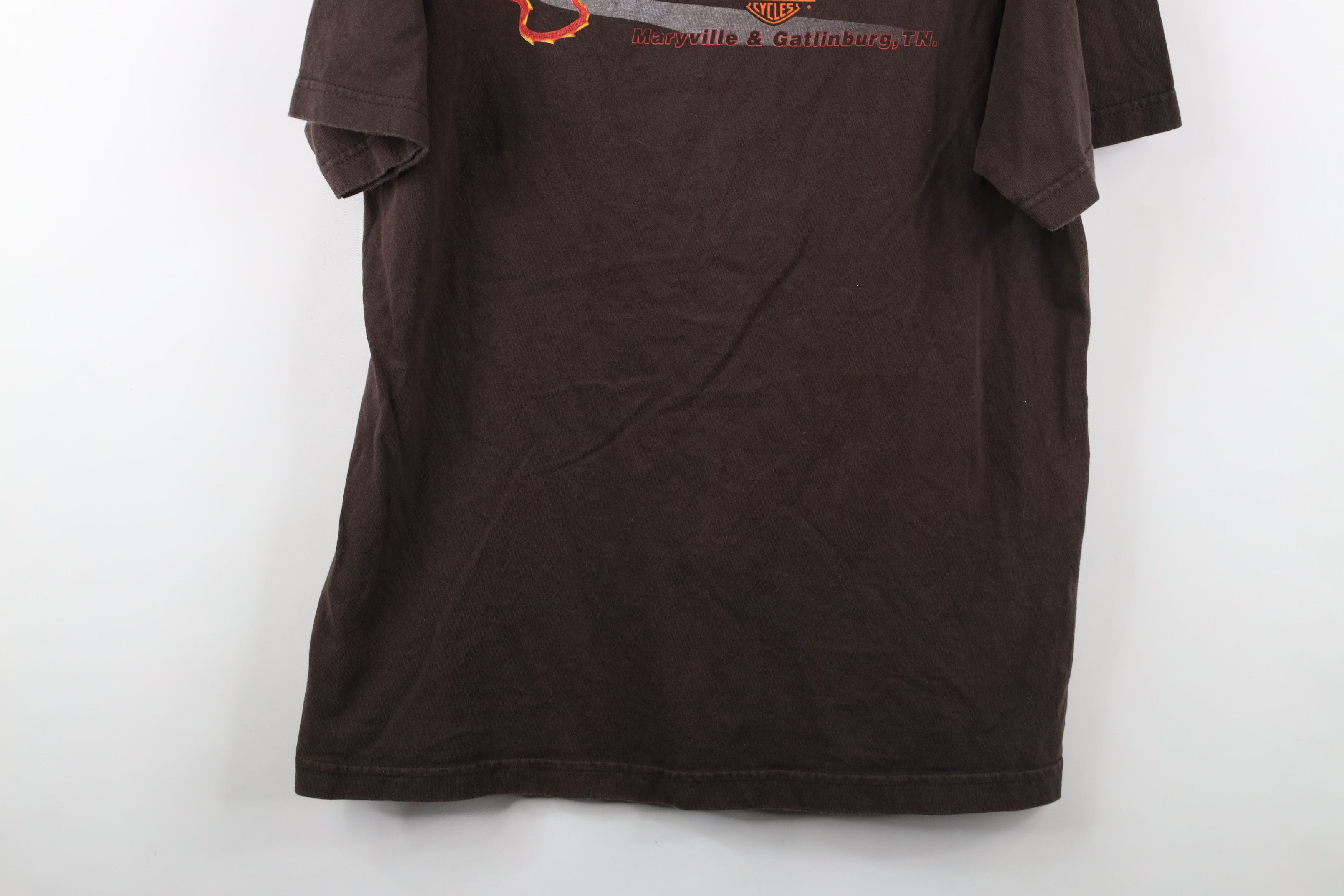 Harley Davidson × Vintage Vintage Y2K 2005 Harley Davidson Skull Dragon T-Shirt USA Size US L / EU 52-54 / 3 - 13 Thumbnail