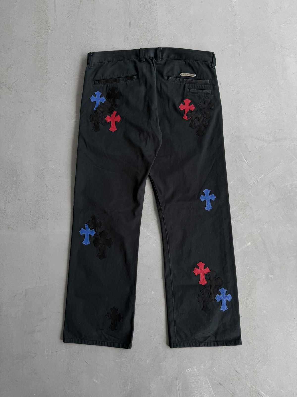 Chrome Hearts Chrome Hearts - Spiderman Cross Patches Chino Pants Size US 36 / EU 52 - 2 Thumbnail
