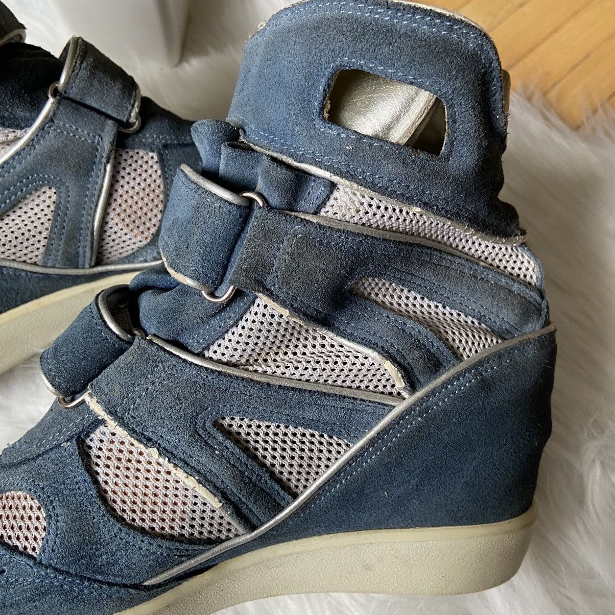 Other 📌Crazy Monica Corte like Isabel Marant Style Bekett Sneakers Size US 8.5 / IT 38.5 - 11 Thumbnail
