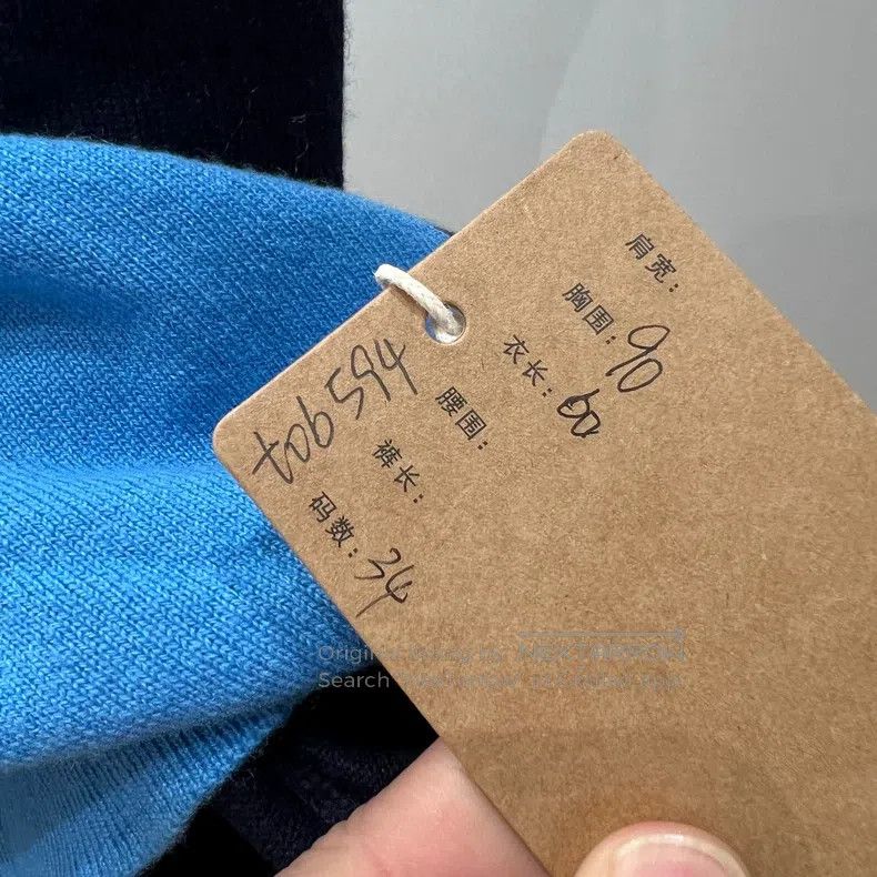 Hermes Hermes Color Block Unconventional Cashmere Knit Short Slee Size XXS / US 00 / IT 34 - 5 Thumbnail