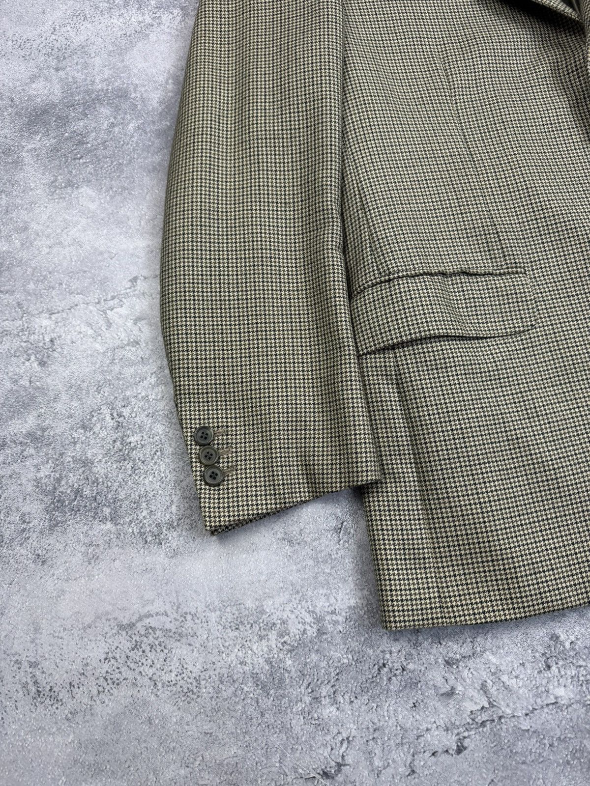 Brioni Brioni 100% Cashmere Houndstooth Blazer Jacket Size 40R - 8 Thumbnail