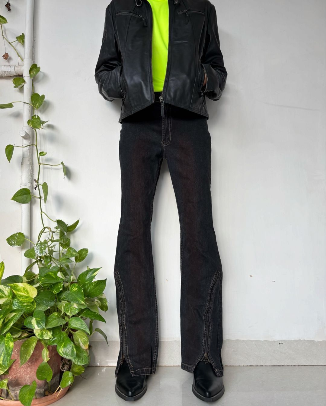 Designer × JNCO × Japanese Brand Cross Chains Designer Jean Size US 27 - 2 Thumbnail
